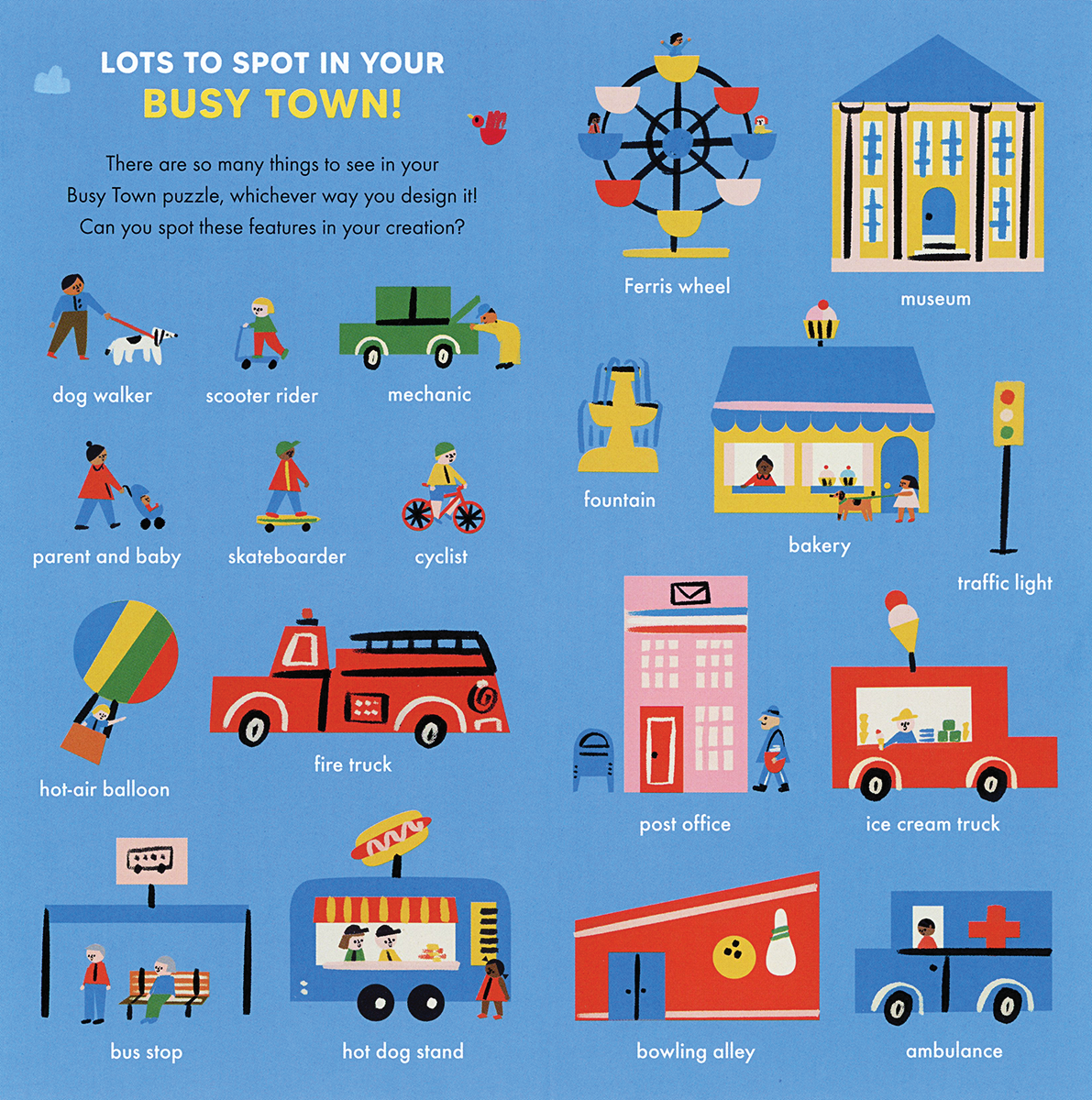 EDC Publishing - Puzzle Play: Busy Town