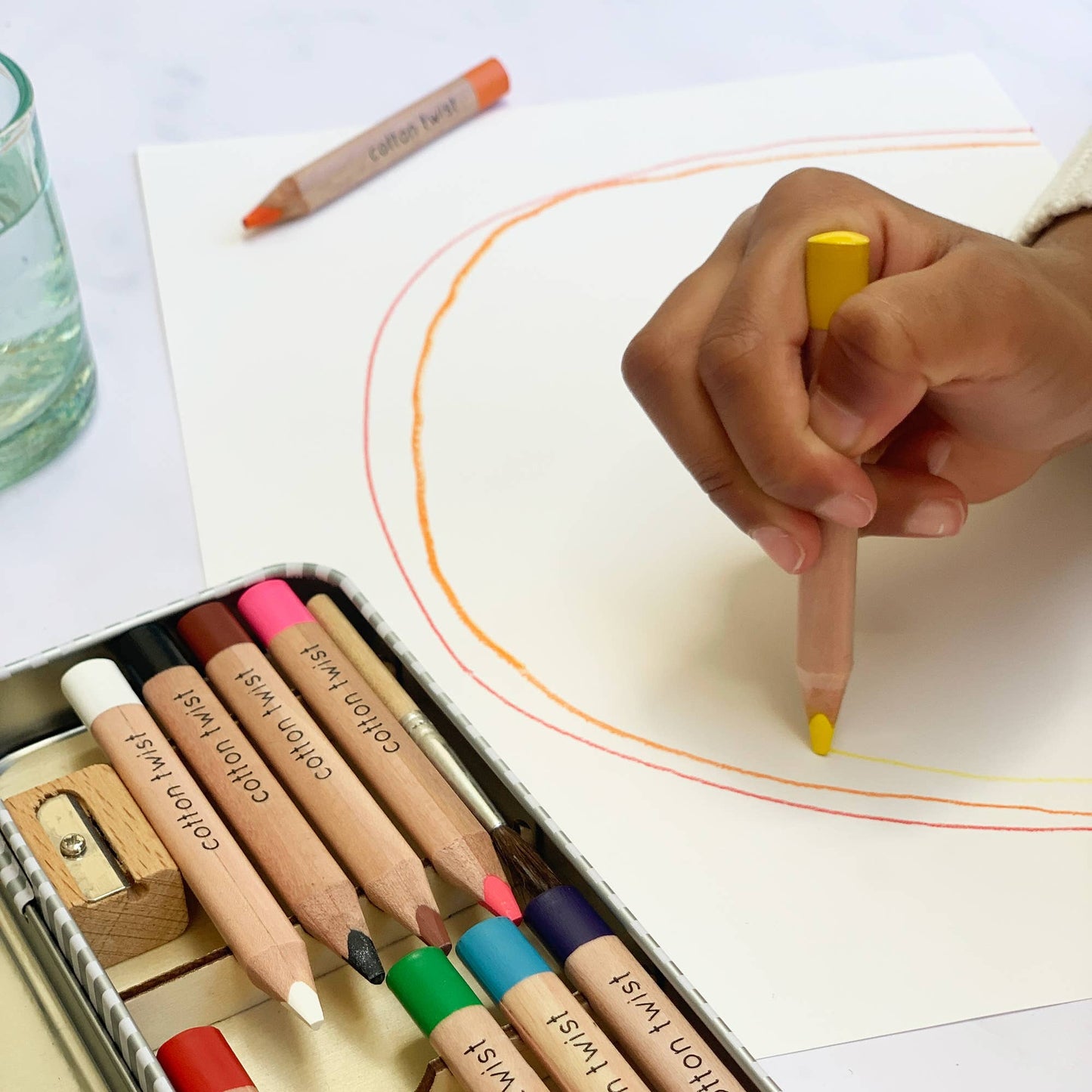 Cotton Twist - Jumbo Watercolour Pencils Set