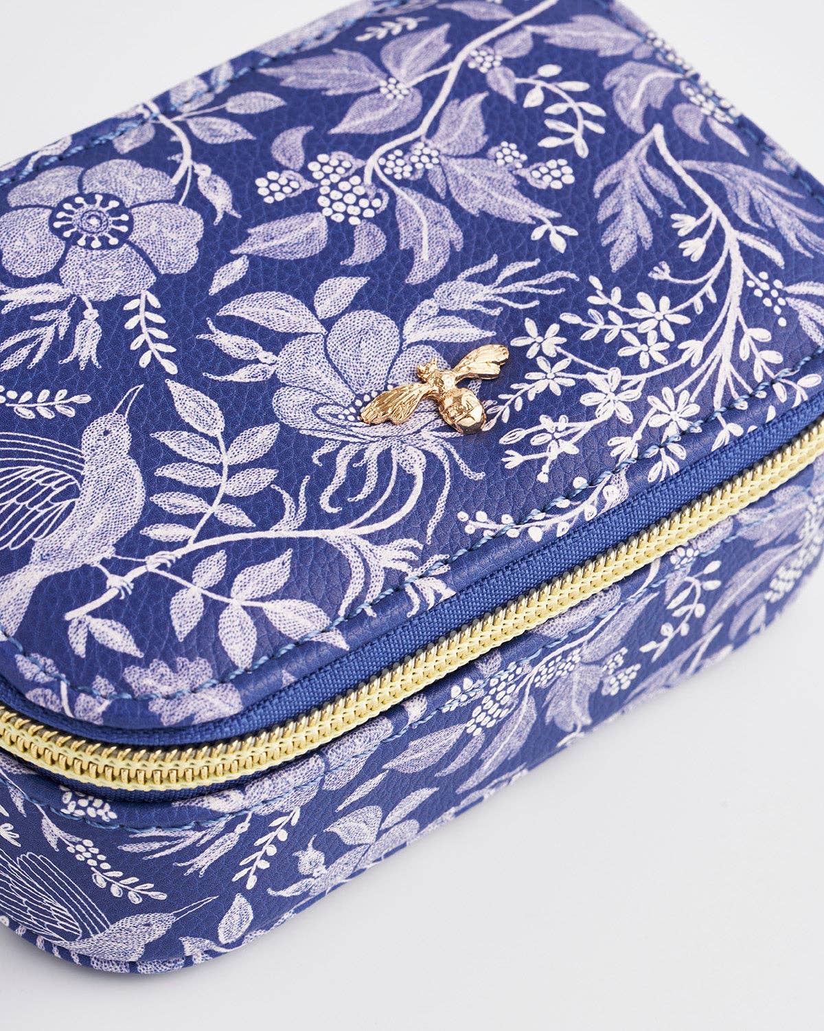 Ditsy Blue Small Jewelry Box