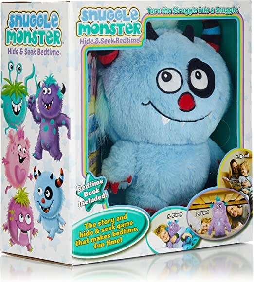 Snuggle Monster Hide & Seek Bedtime Blue Monster