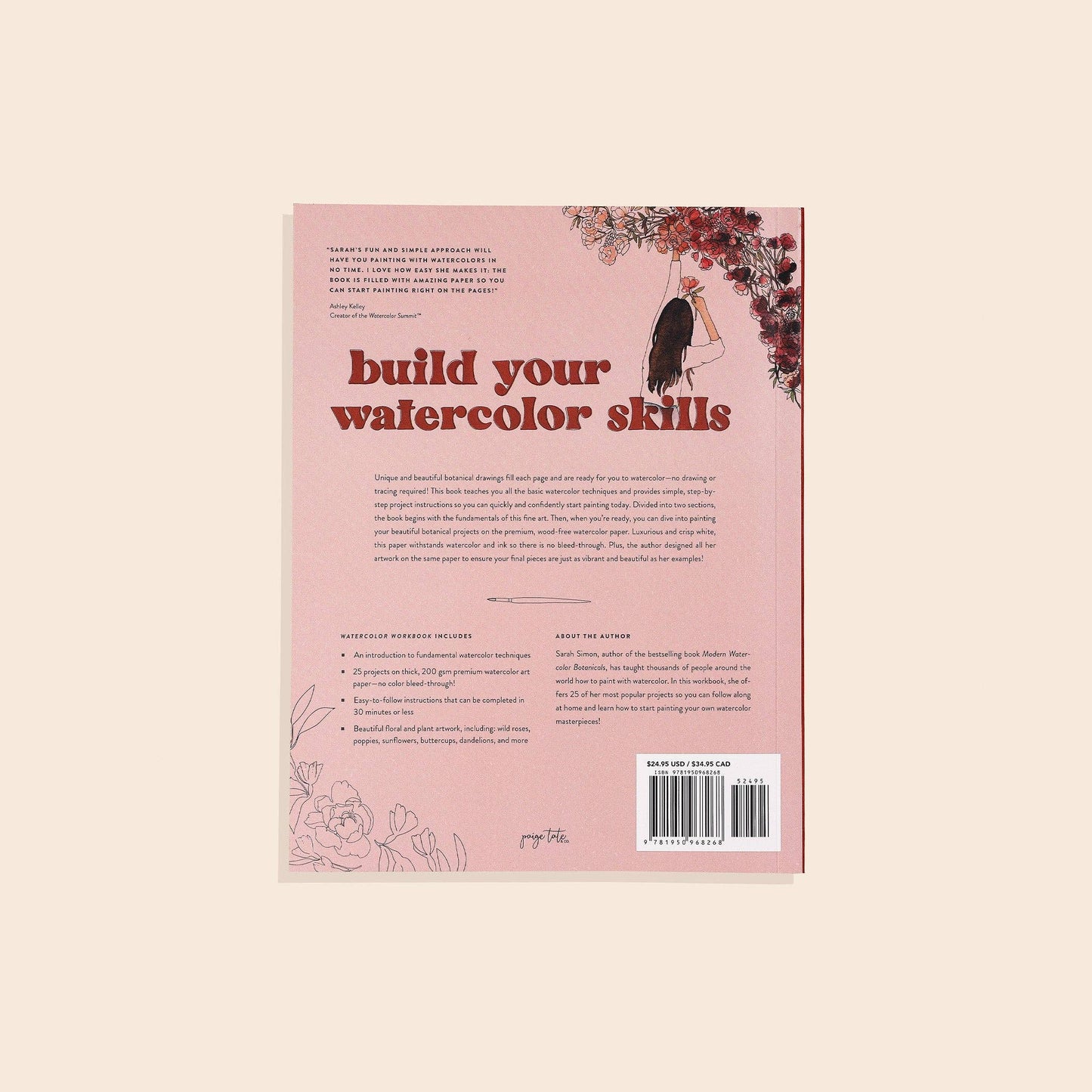 Paige Tate & Co. - Watercolor Workbook (30-Minute Beginner Projects)