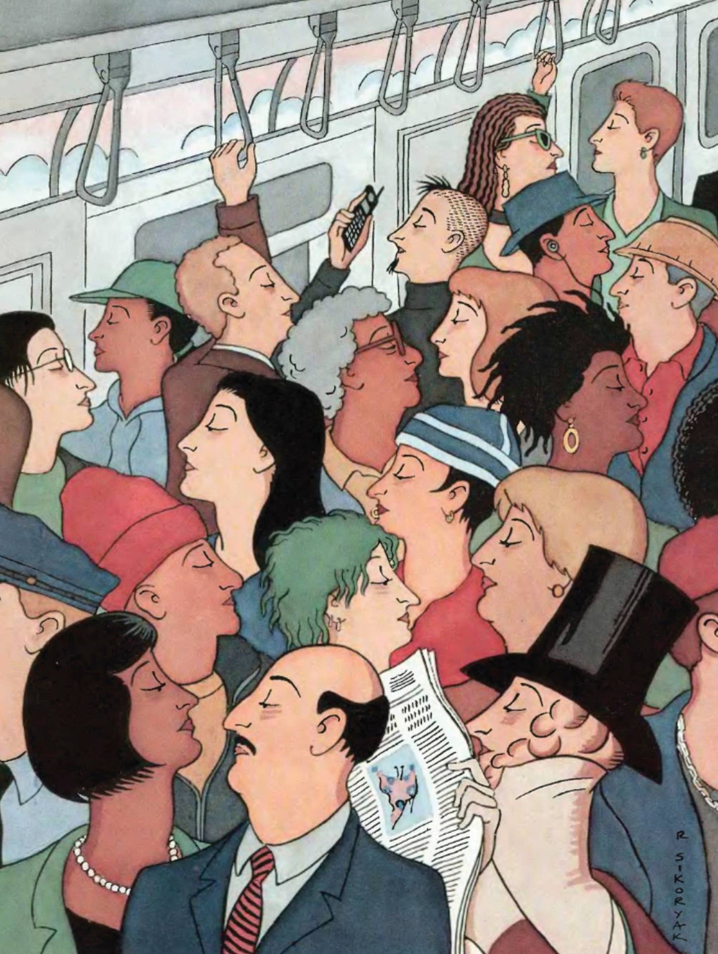 New York Puzzle Company - Everyone Looks Like Eustace - 1000 Piece Jigsaw Puzzle