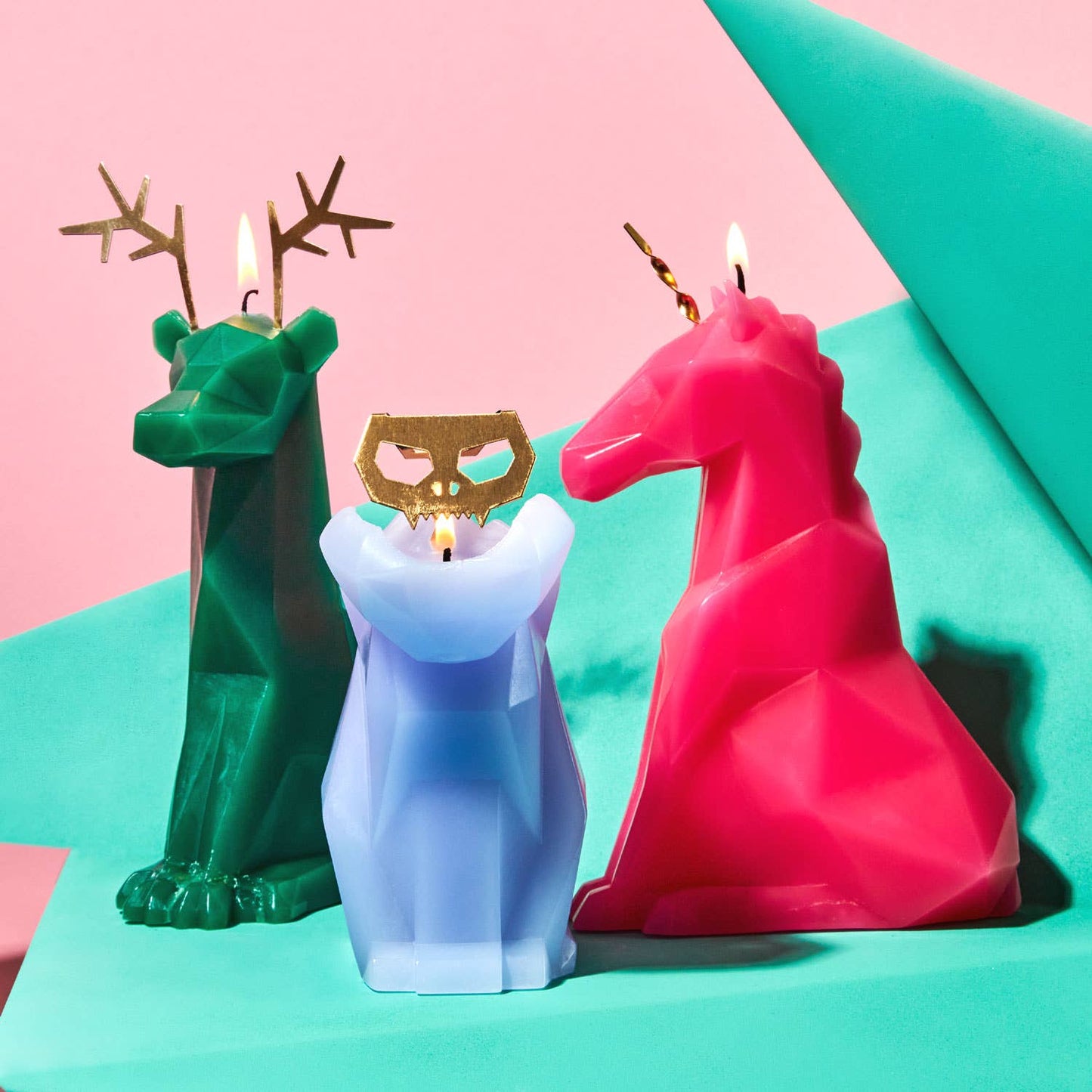 54 Celsius - PyroPet Kisa Cat Skeleton Candle - Lavender