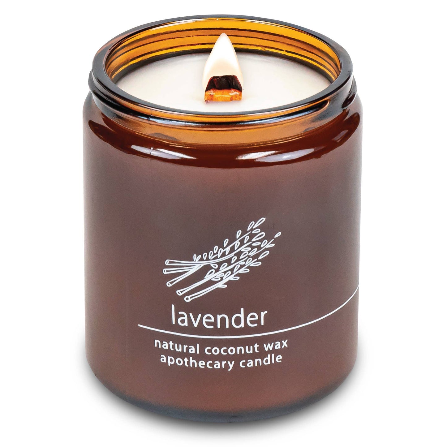 Hemlock Park - 8oz Amber, Blood Orange Sage, Coconut, Lily of the Valley Candle