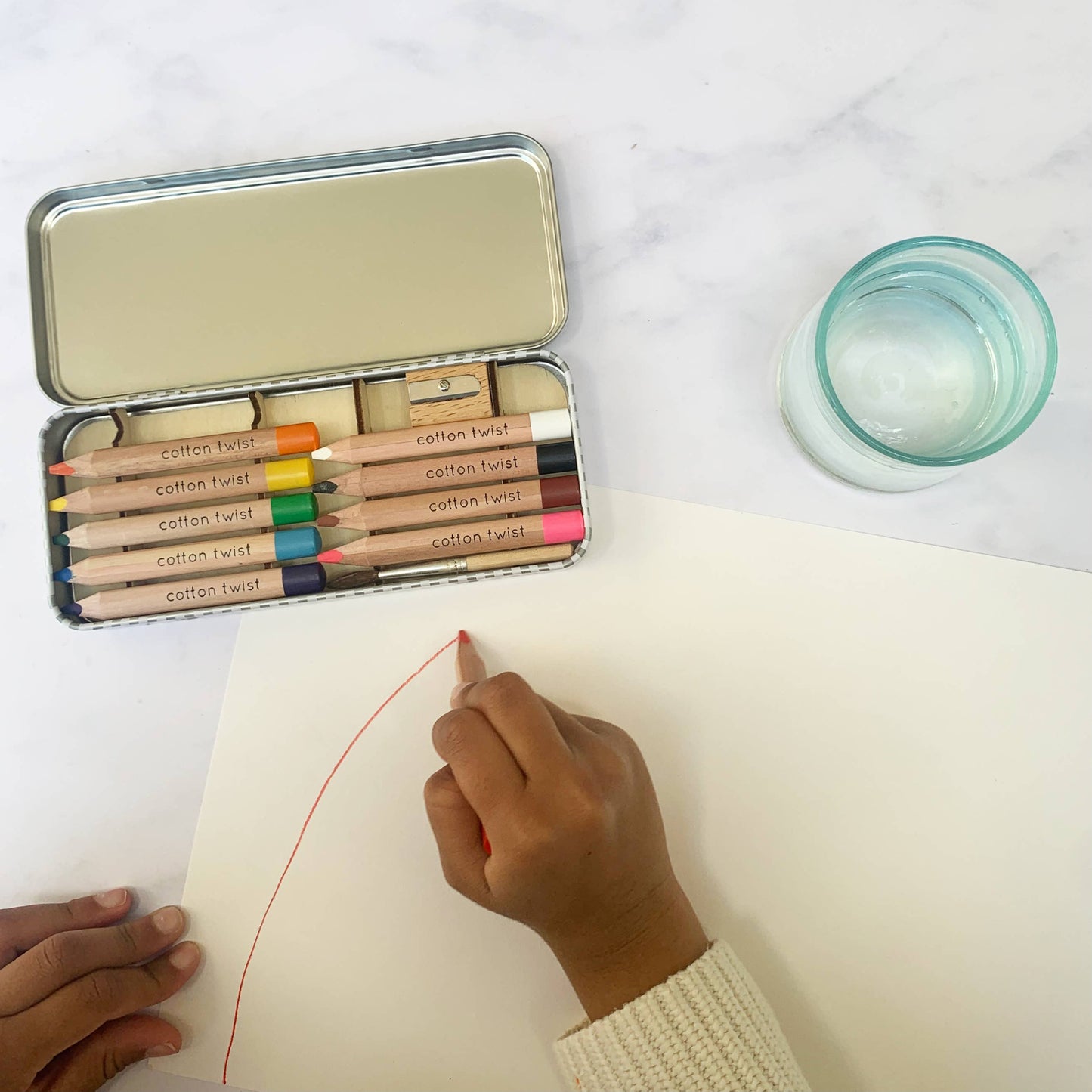 Cotton Twist - Jumbo Watercolour Pencils Set