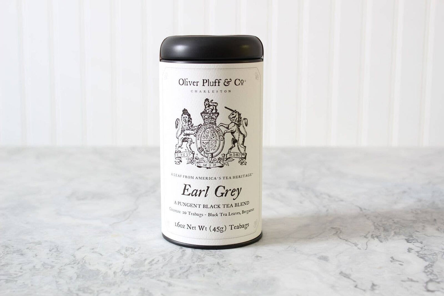 Oliver Pluff & Company - Earl Grey - 20 Teabags in Signature Tea Tin