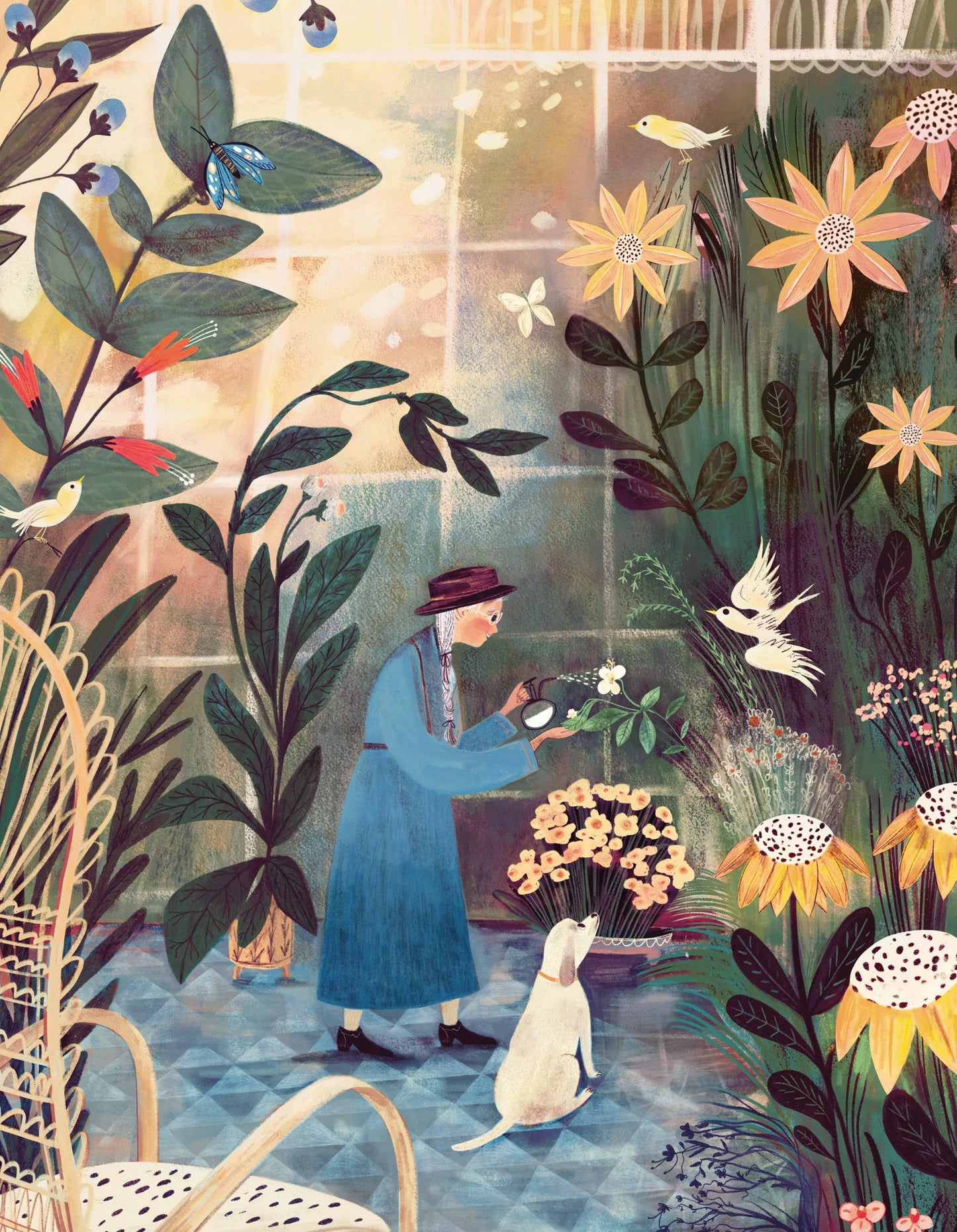 New York Puzzle Company - The Gardener MINI - 100 Piece Mini Puzzle