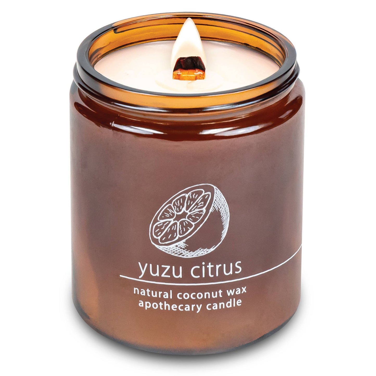 Hemlock Park - 8oz Amber, Blood Orange Sage, Coconut, Lily of the Valley Candle