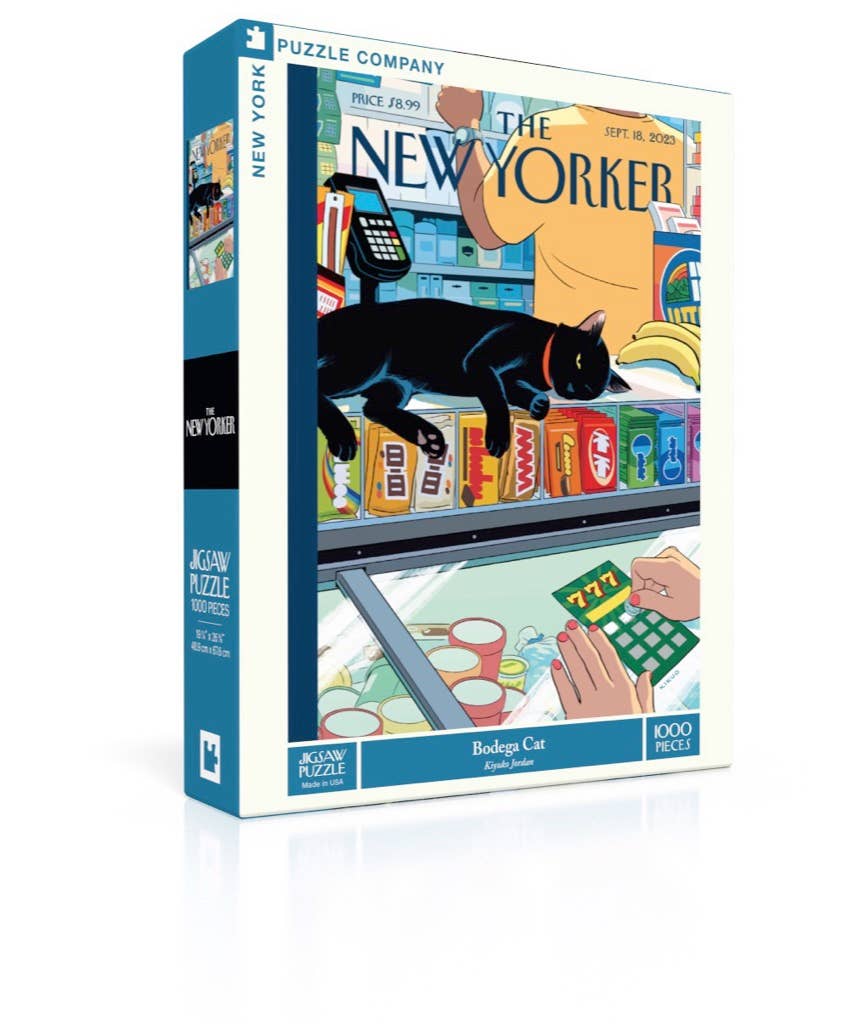 New York Puzzle Company - Bodega Cat - 1000 Piece Jigsaw Puzzle