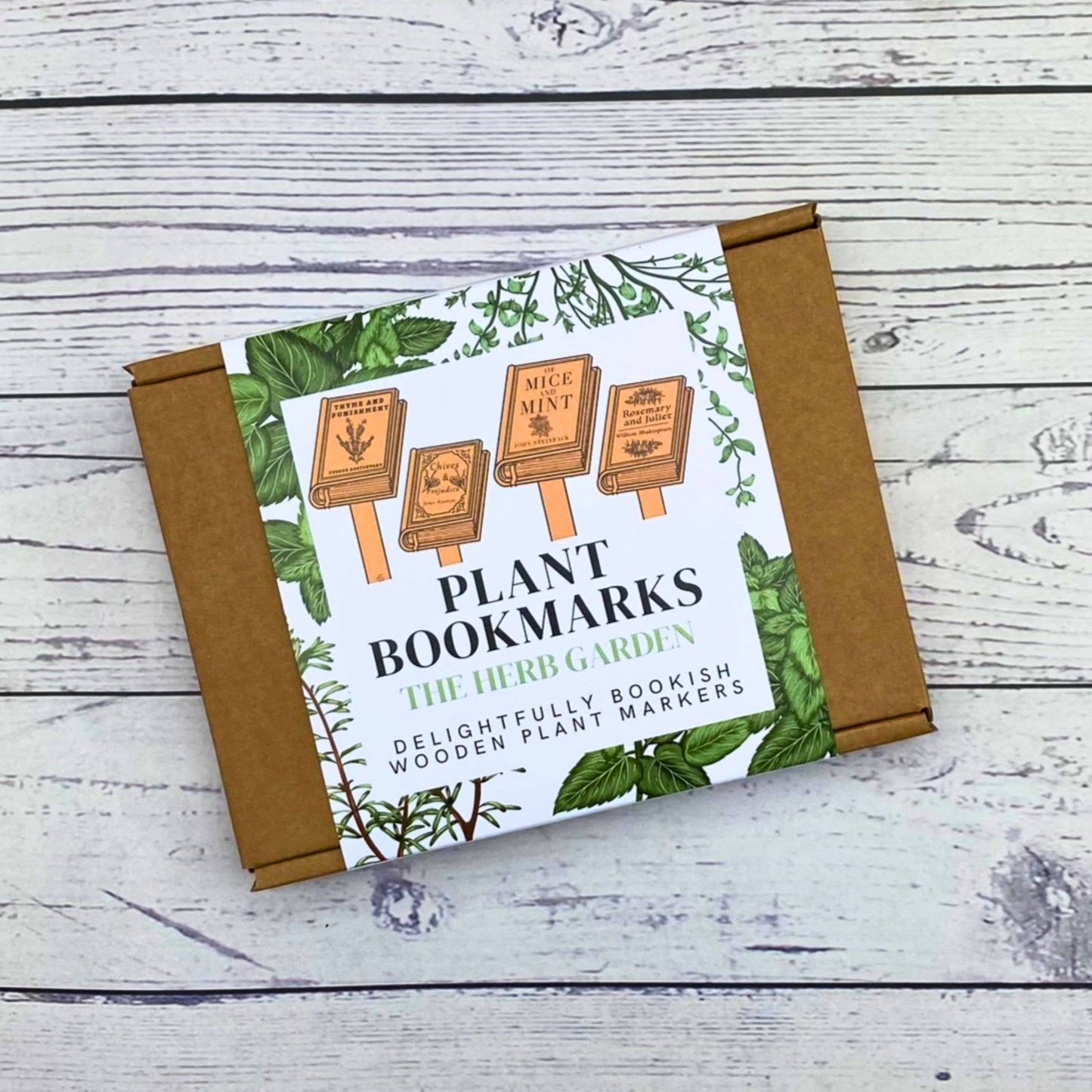 GiftSmith - Plant Bookmarks: The Herb Garden