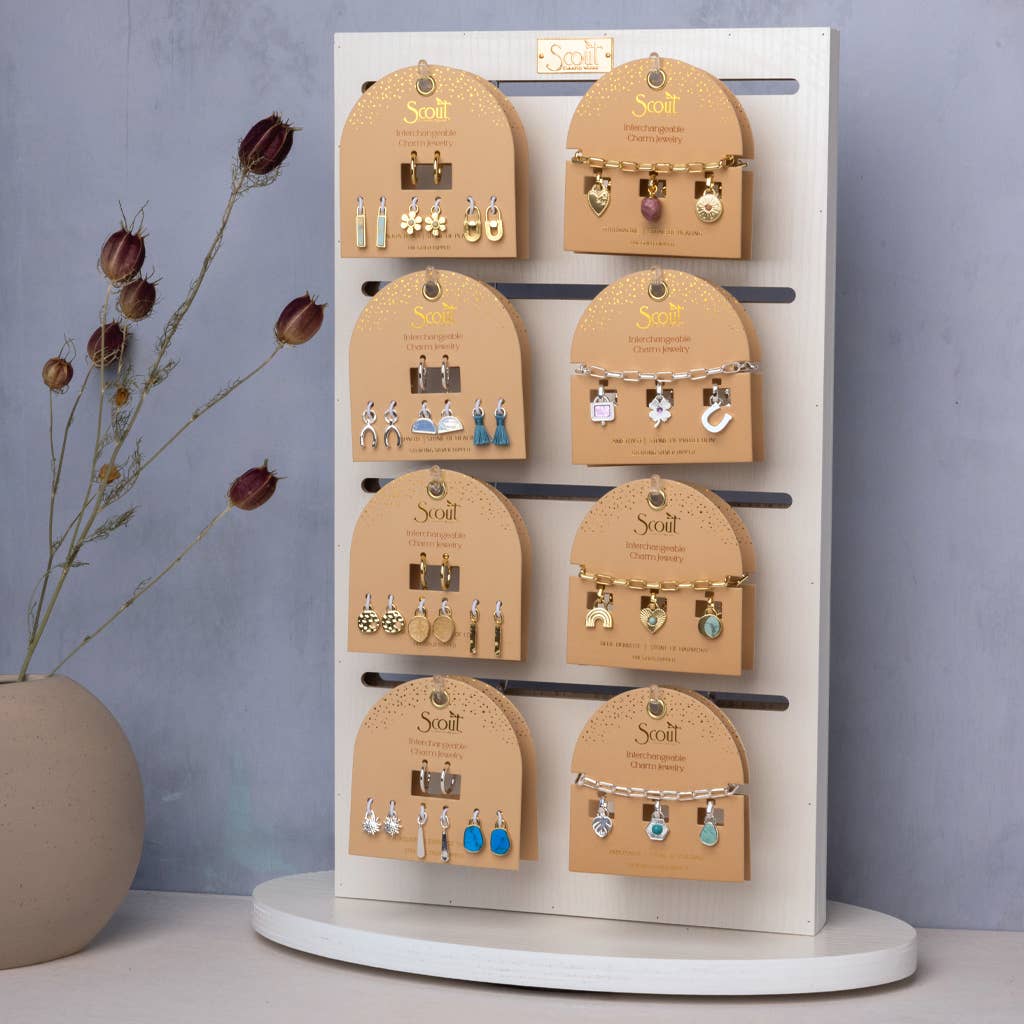 Scout Curated Wears - Interchangeable Charm Bracelet - Tourmaline/Healing/Gold