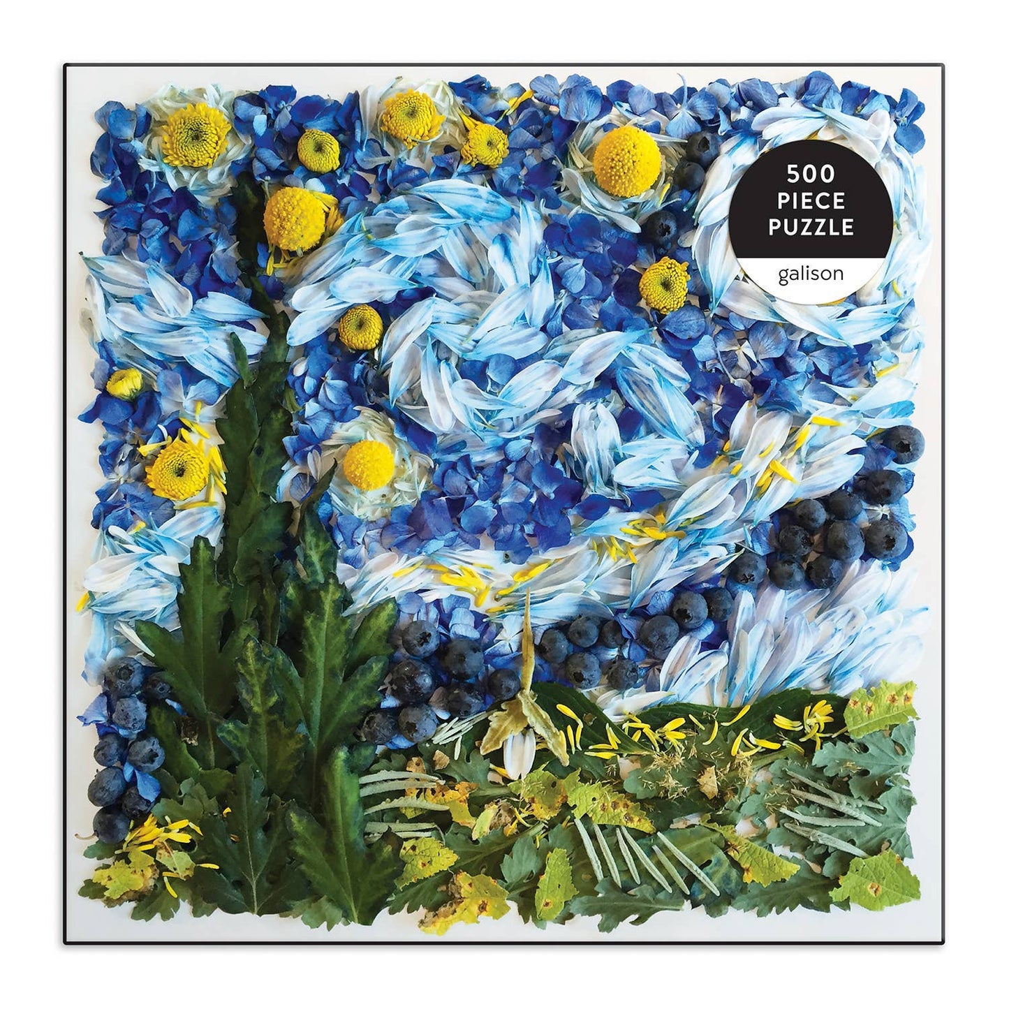 Chronicle Books - Starry Night Petals 500 Piece Puzzle