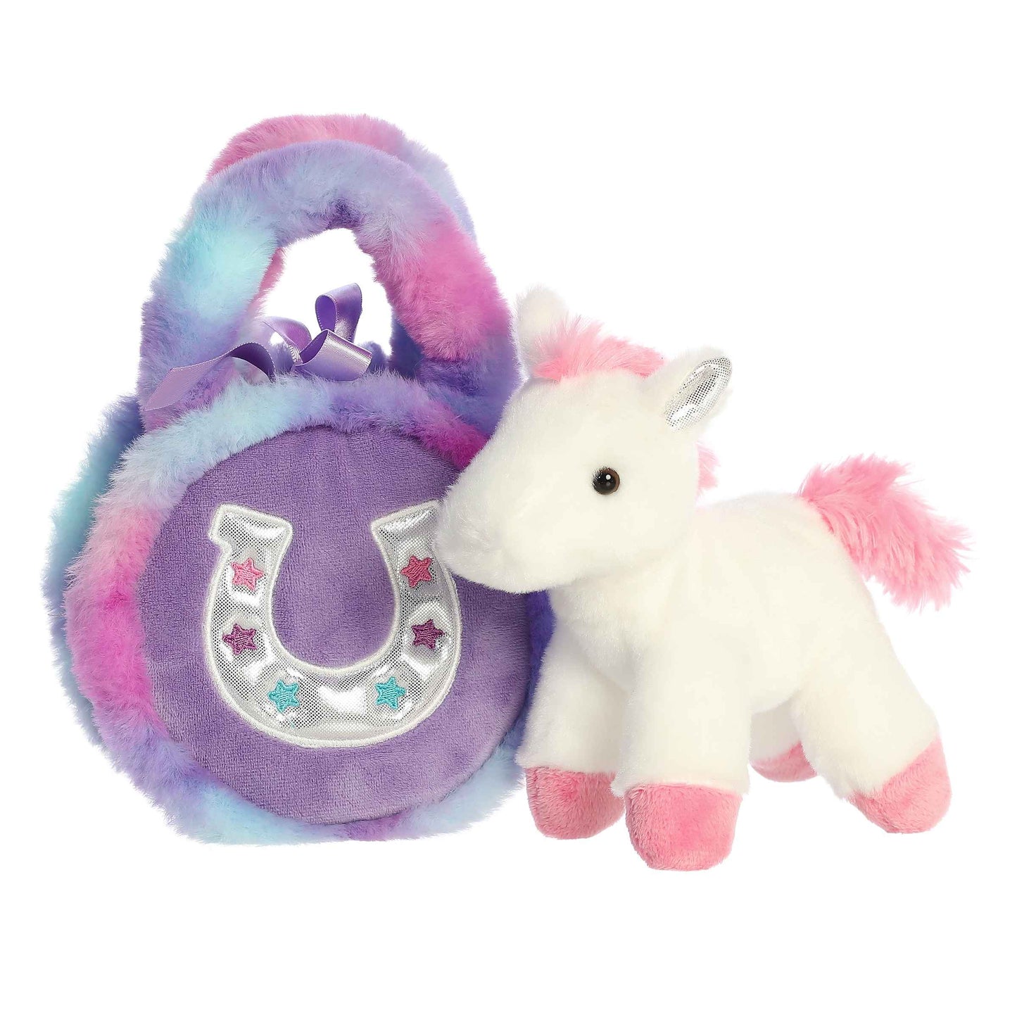 Lavender Horseshoe - Fun Fancy Pals Plush - Aurora