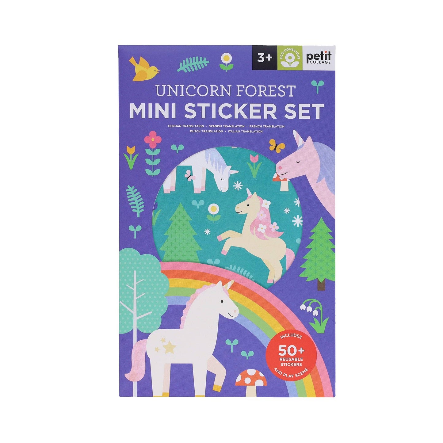 Chronicle Books - Mini Sticker Set: Unicorn Forest CDU
