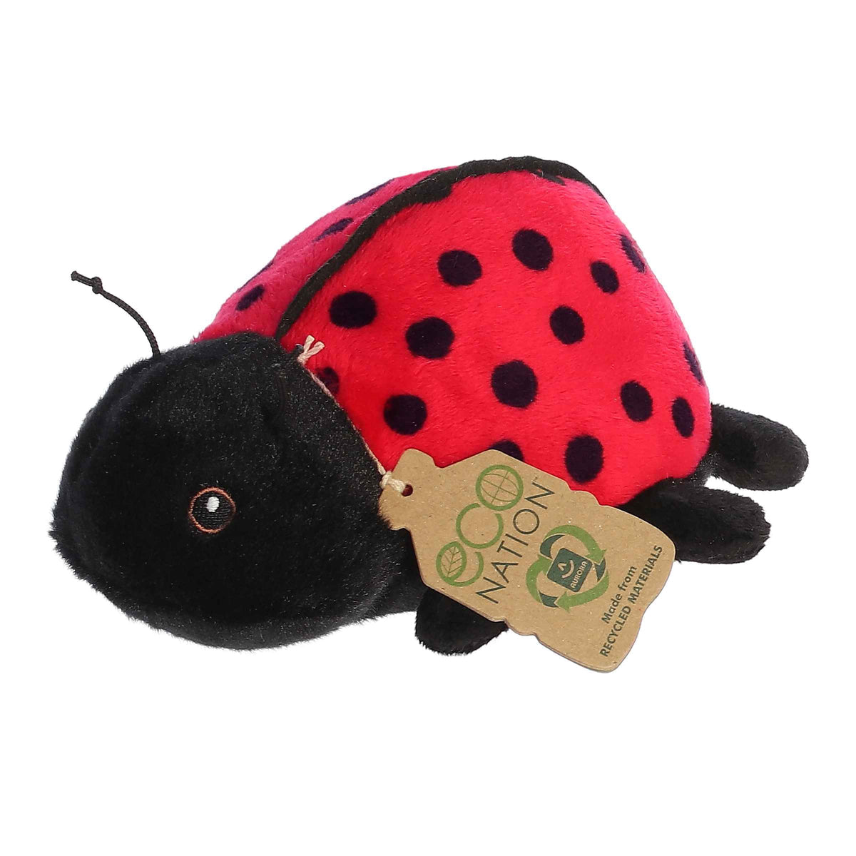 Ladybug - Adorable Eco Softies Tiger Plush - Aurora