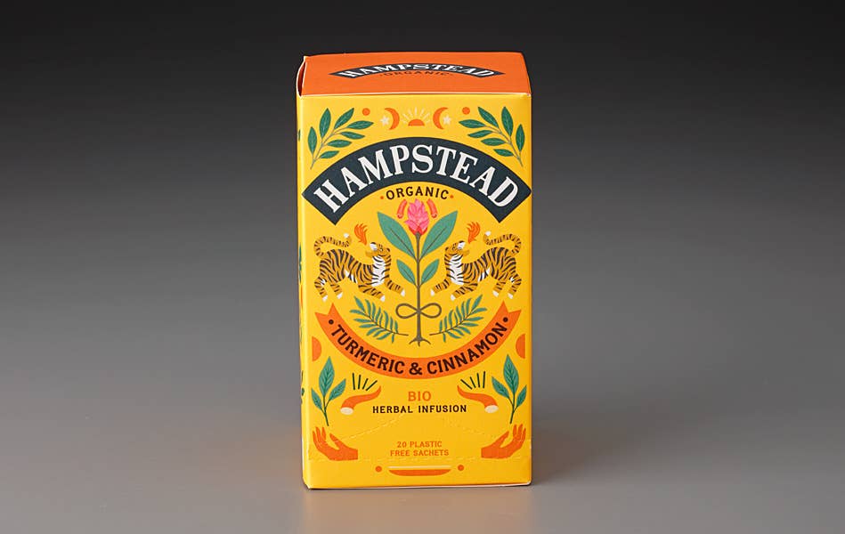 Mark T. Wendell Tea Company - Hampstead Organic Turmeric & Cinnamon (20 Teabags)