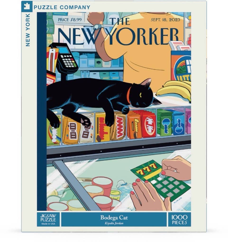 New York Puzzle Company - Bodega Cat - 1000 Piece Jigsaw Puzzle