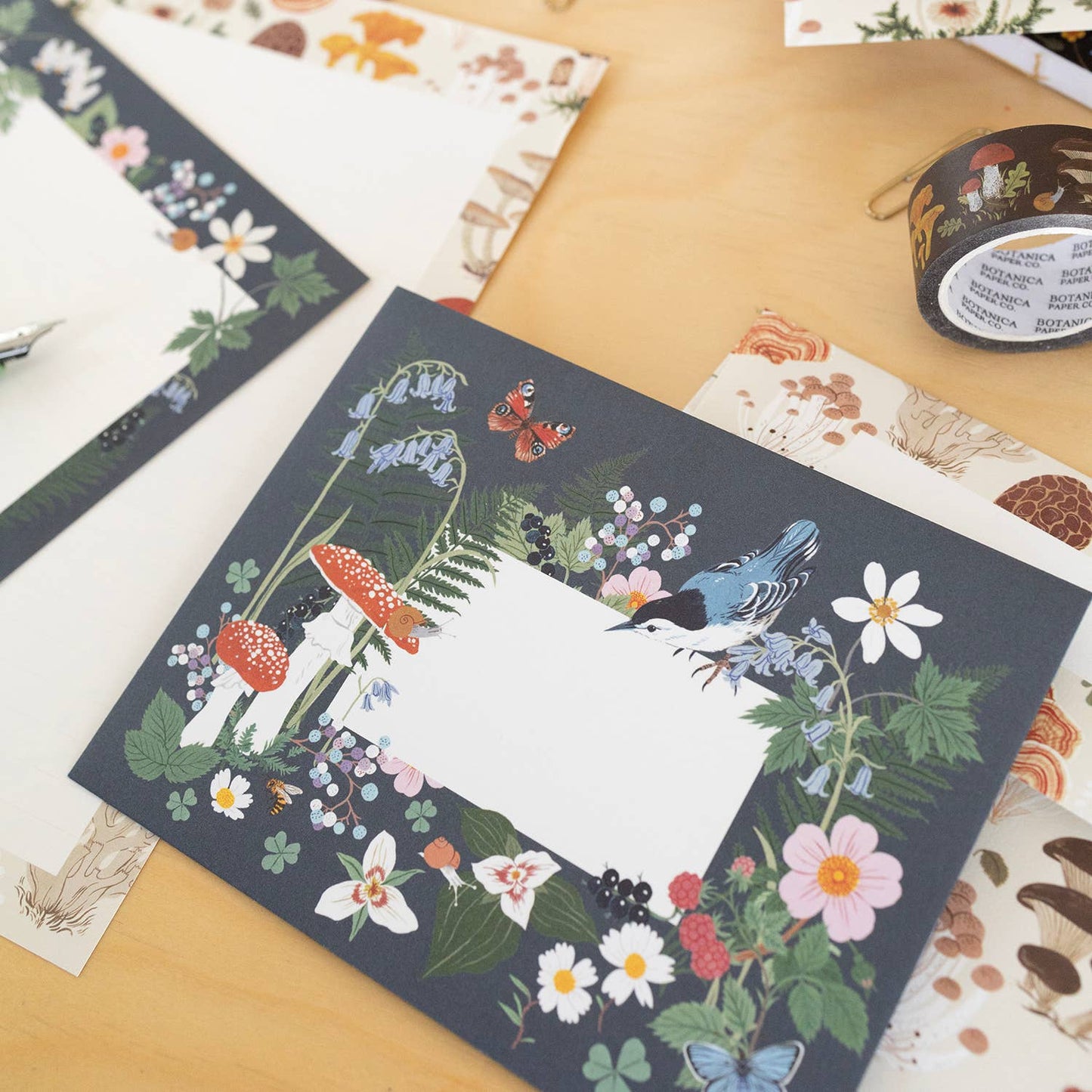 Botanica Paper Co. - WOODLAND / Letter Writing Set
