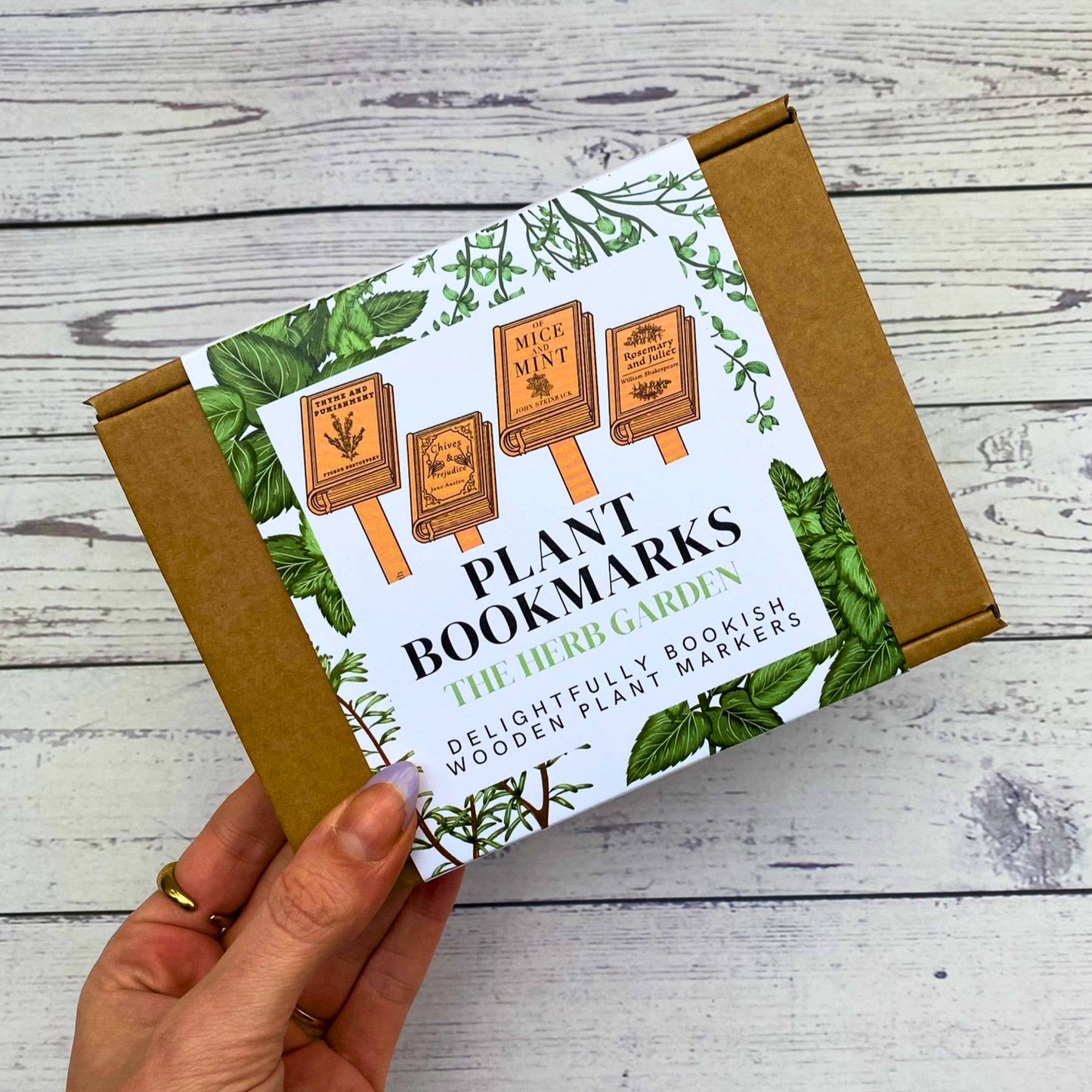 GiftSmith - Plant Bookmarks: The Herb Garden