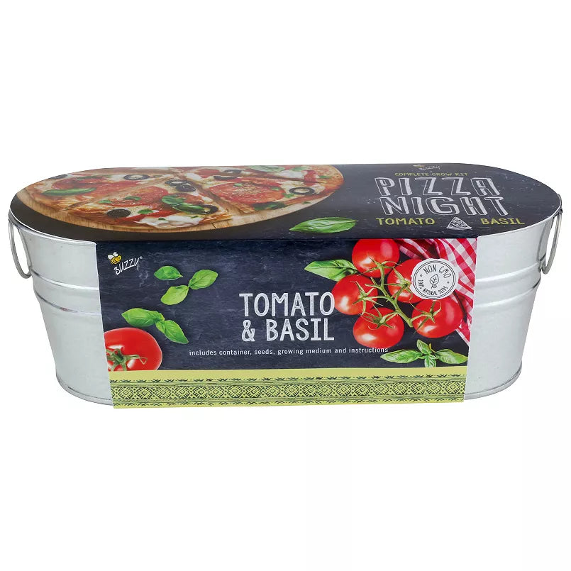 Buzzy Seeds Pizza Night Windowsill Grow Kit