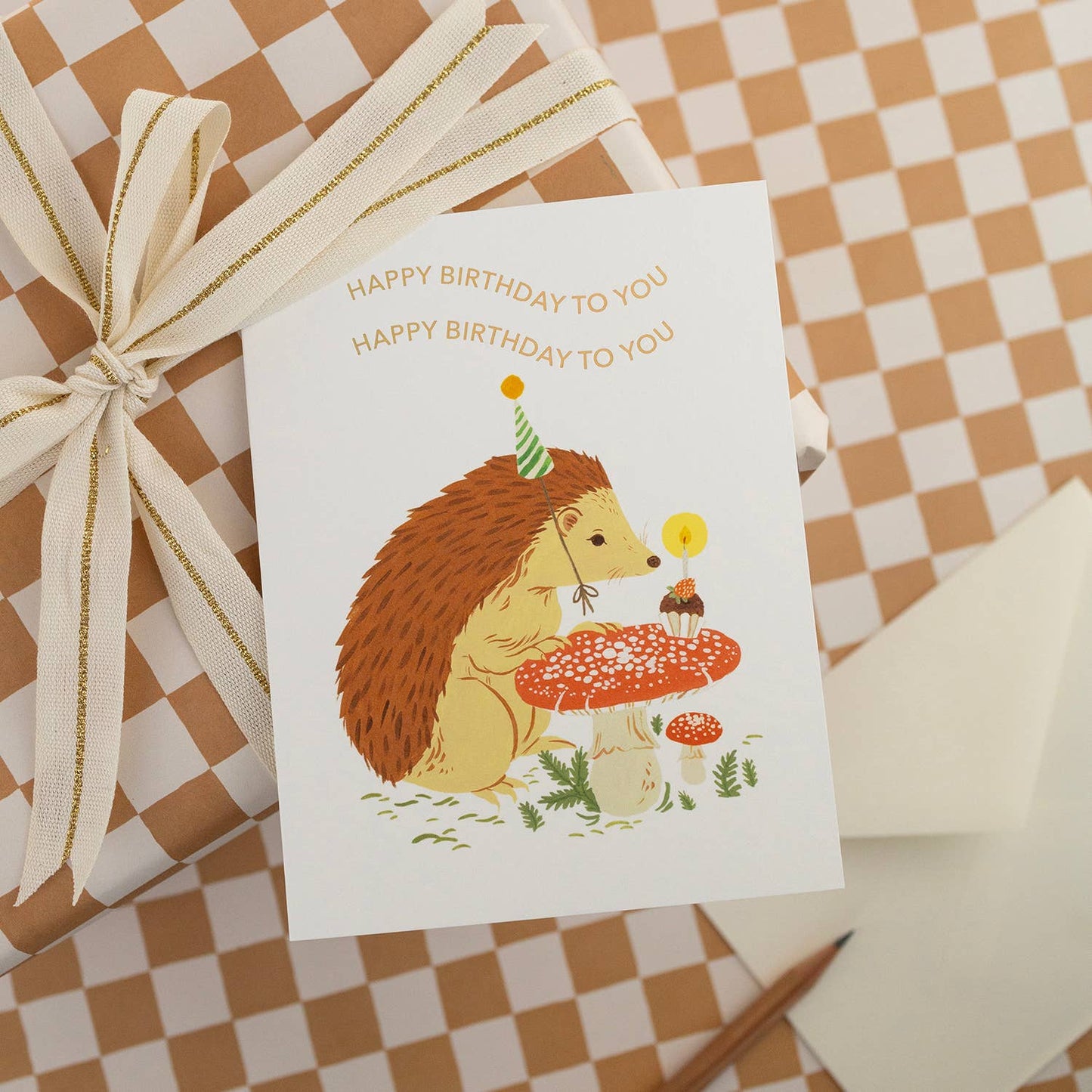 Botanica Paper Co. - BIRTHDAY HEDGEHOG | birthday card