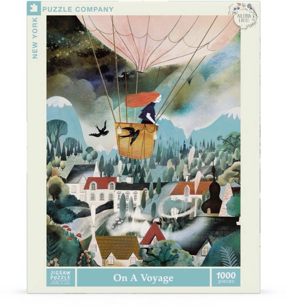New York Puzzle Company - On a Voyage - 1000 Piece Jigsaw Puzzle