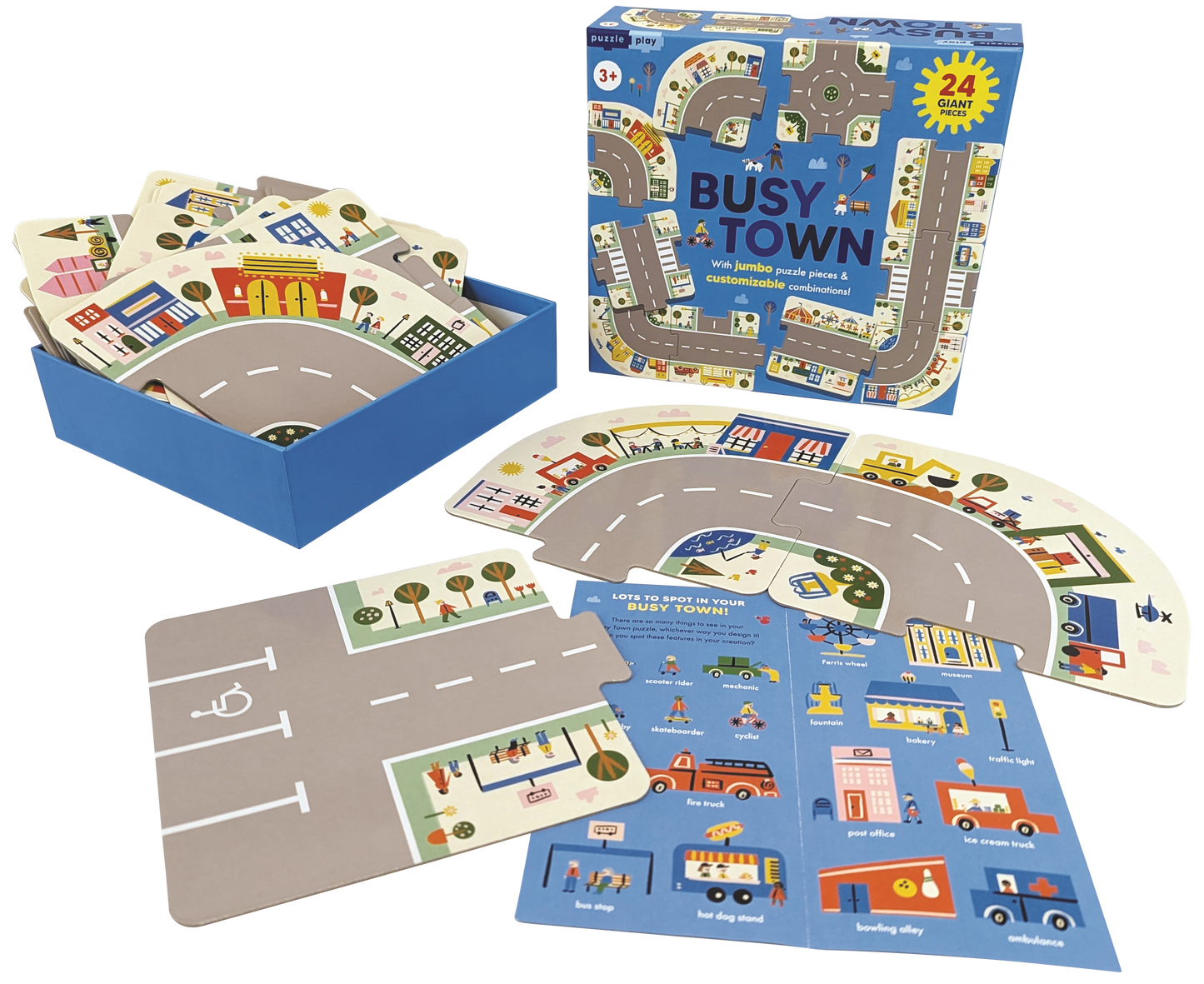 EDC Publishing - Puzzle Play: Busy Town