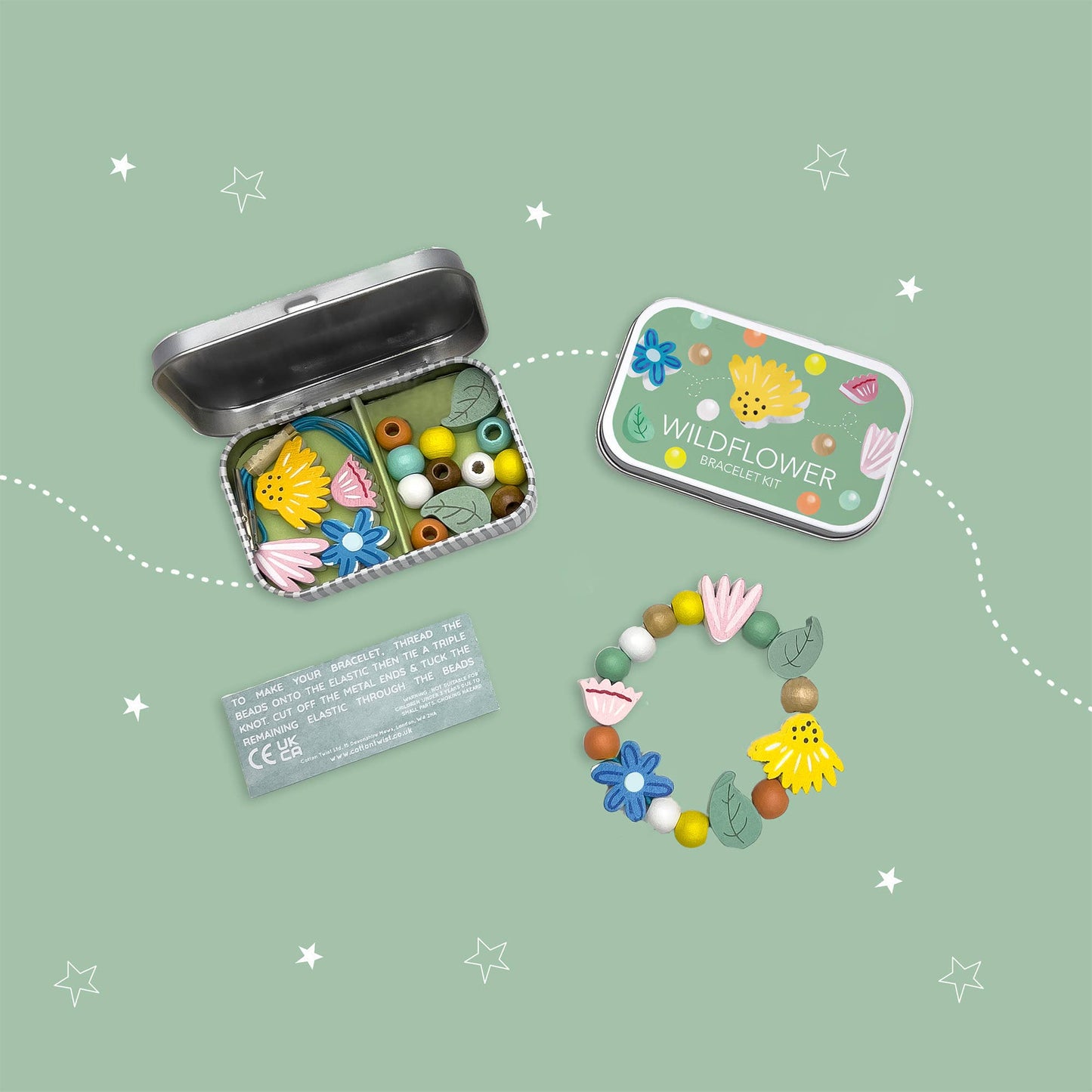 Cotton Twist - Wildflower Bracelet Gift Kit