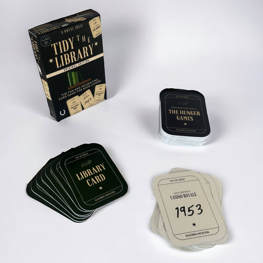 GiftSmith - TIDY THE LIBRARY: The Original Card Game for Book Lovers