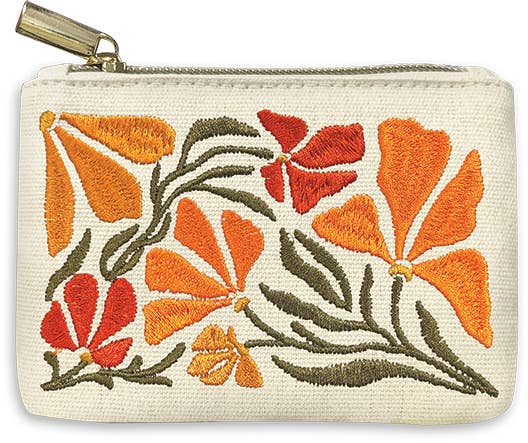 Lady Jayne - COIN POUCH FLOWER MARKET POPPY