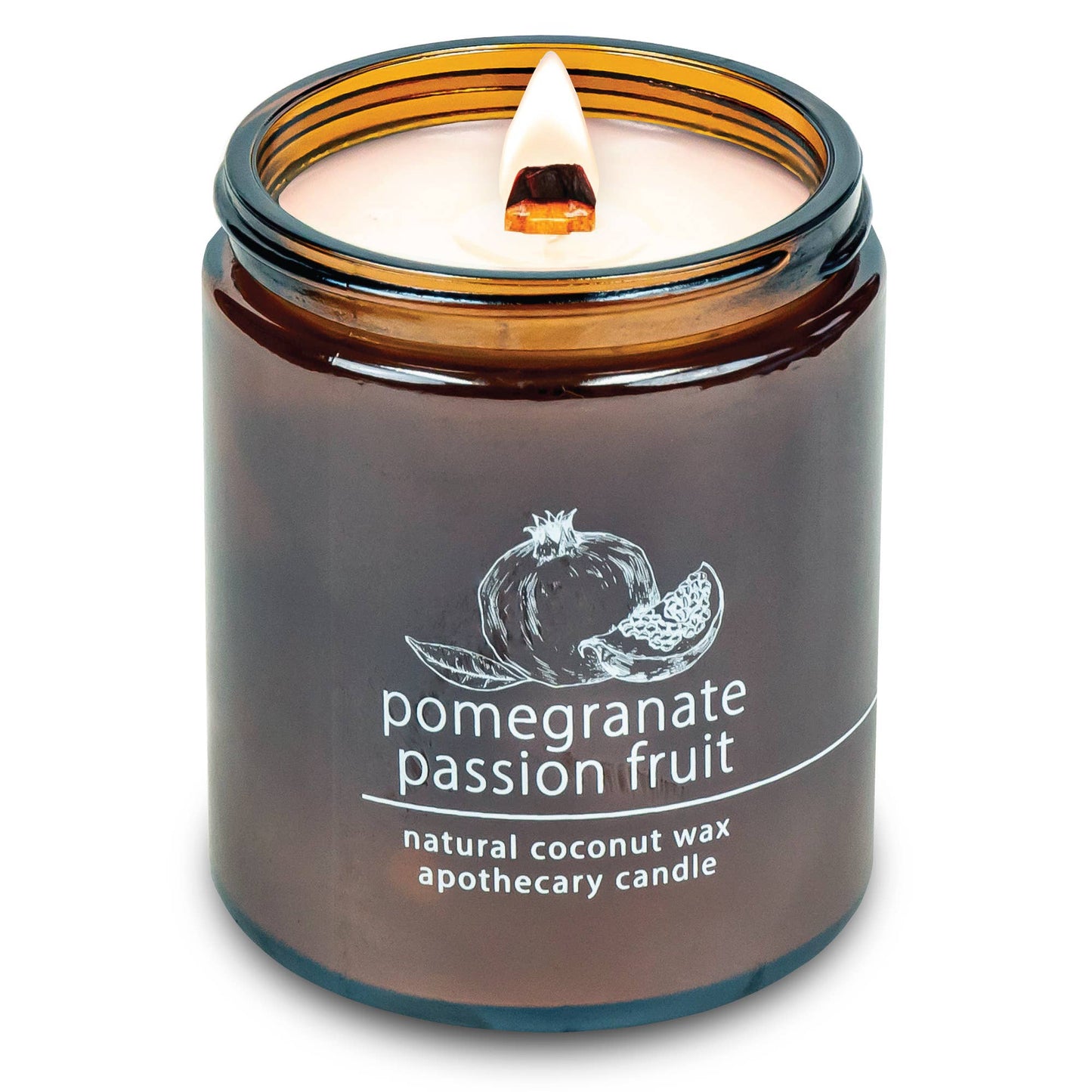 Hemlock Park - 8oz Amber, Blood Orange Sage, Coconut, Lily of the Valley Candle