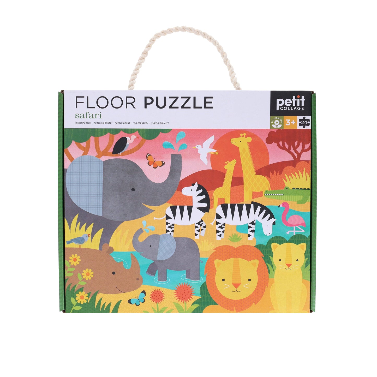 Chronicle Books - Safari 24-Piece Floor Puzzle