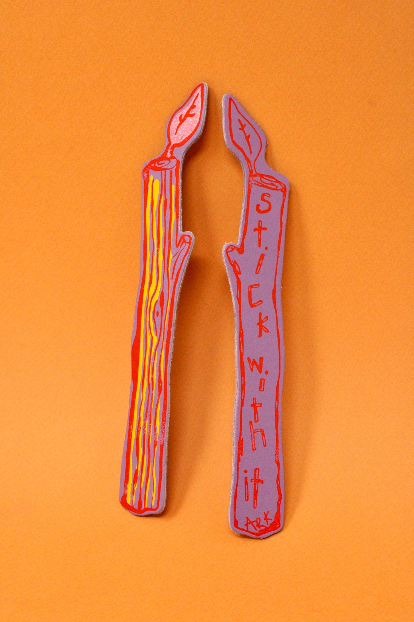 Ark Colour Design - Stick With It Bookmark