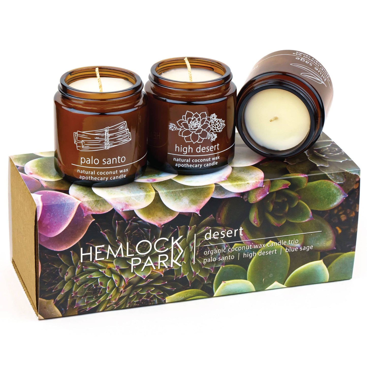 Hemlock Park - 4oz Candle Trio