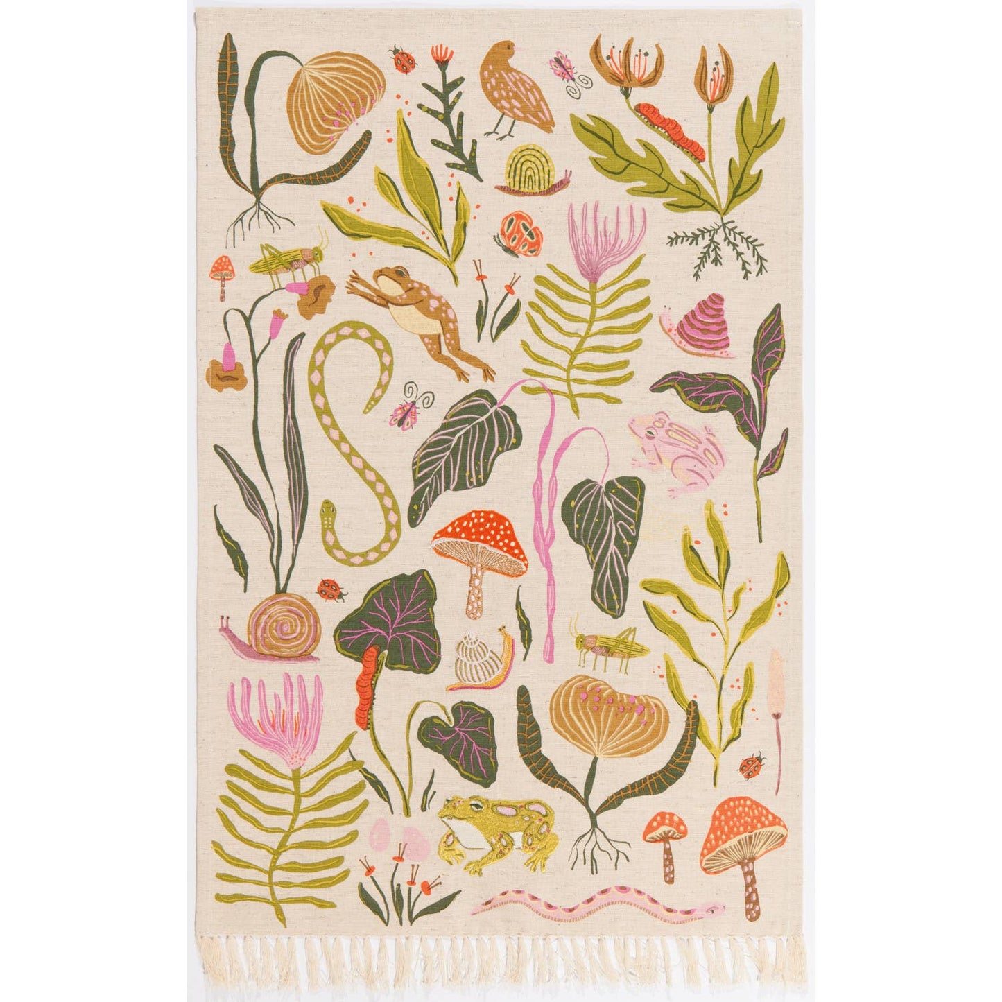Danica Studio - Gardenland Embroidered Dishtowel