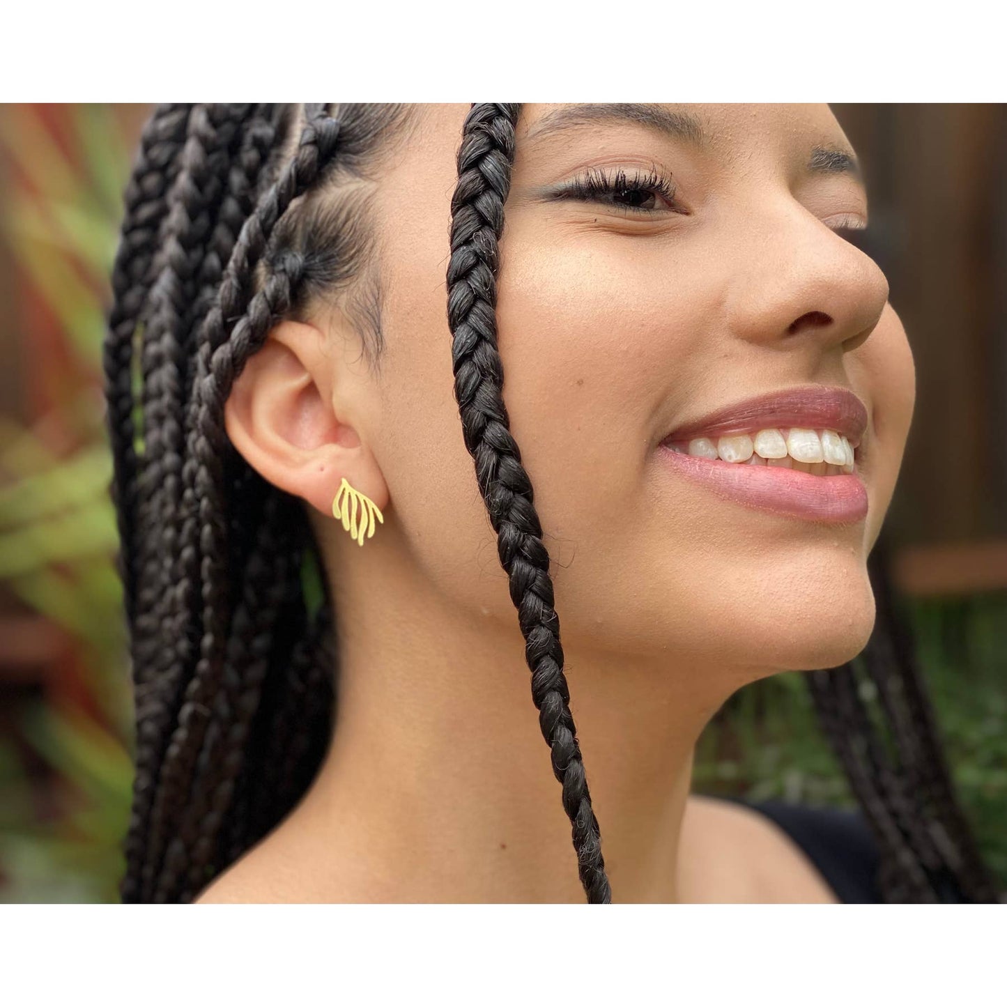 Mind's Eye Design - Leaf Studs