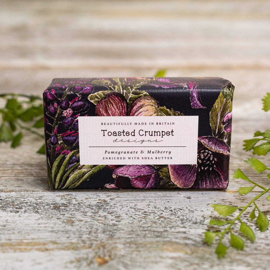 Toasted Crumpet - Pomegranate & Mulberry Soap 190G Soap Bar