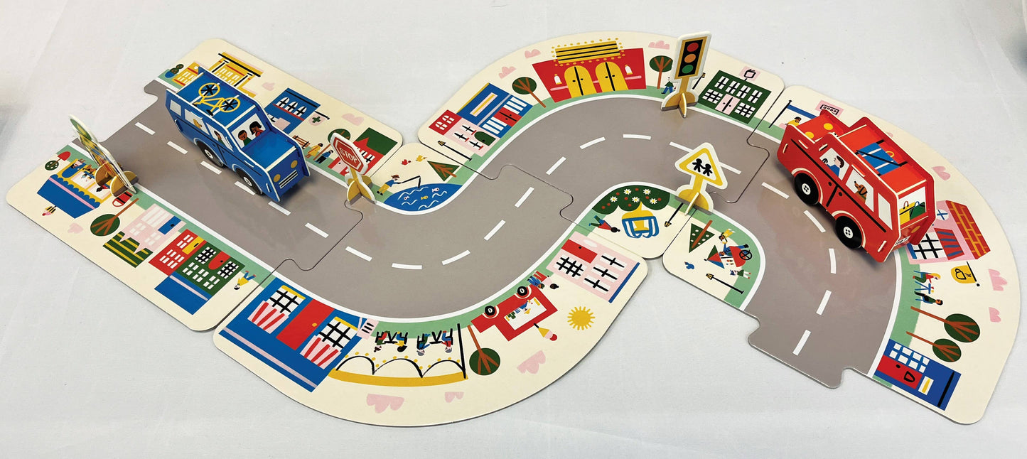 EDC Publishing - Puzzle Play: Busy Town