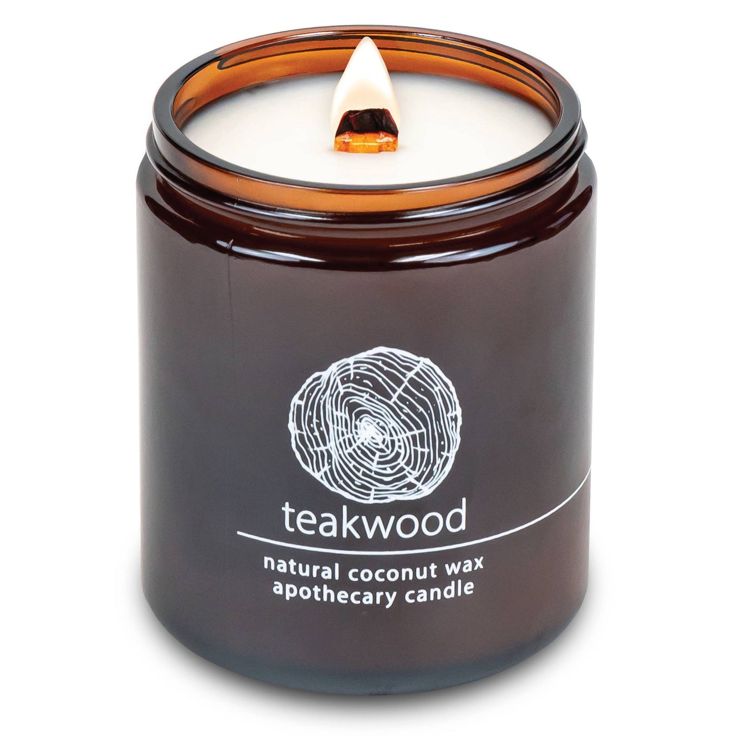 Hemlock Park - 8oz Amber, Blood Orange Sage, Coconut, Lily of the Valley Candle