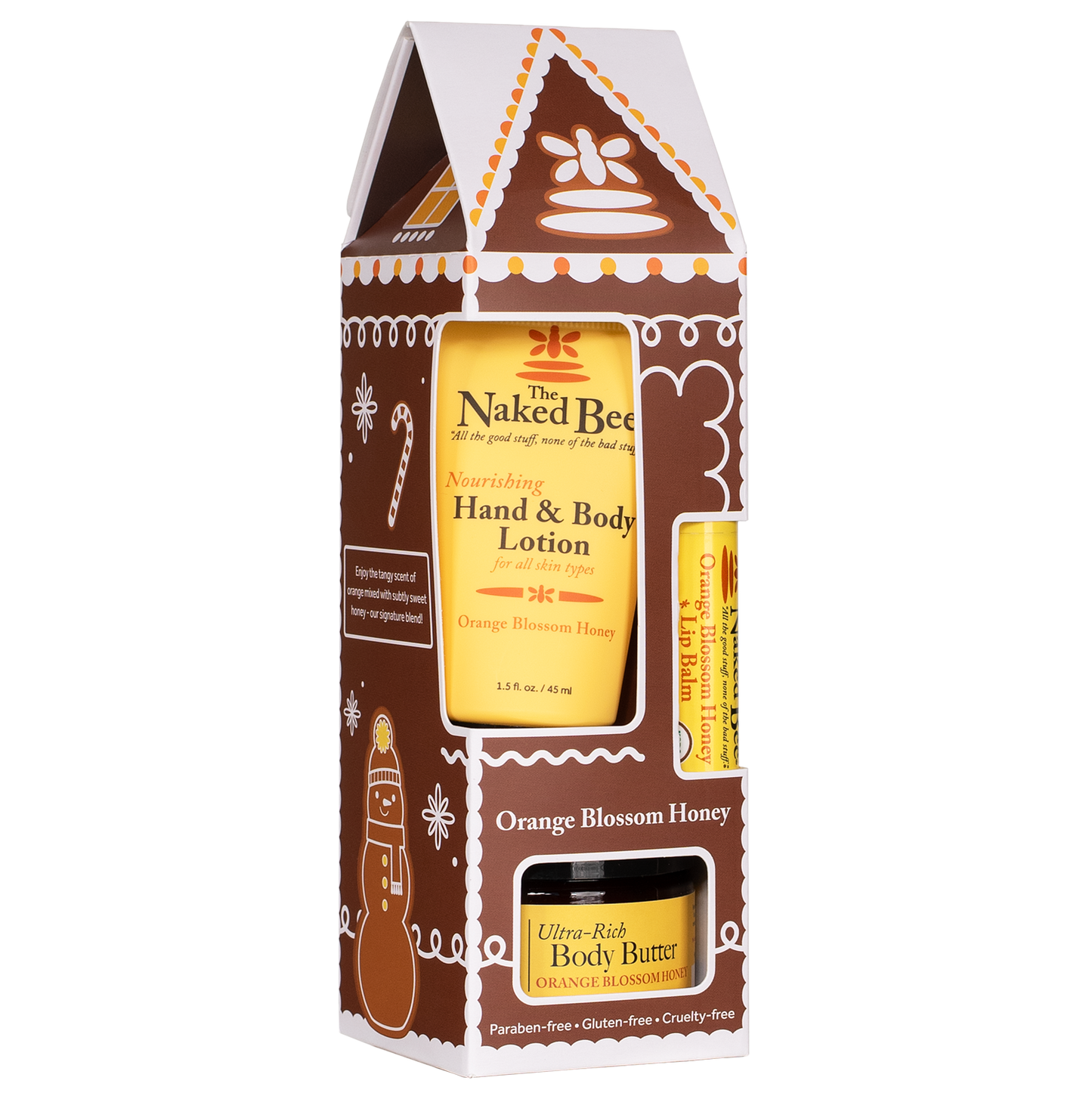 The Naked Bee - Holiday Orange Blossom Honey Gift Collection