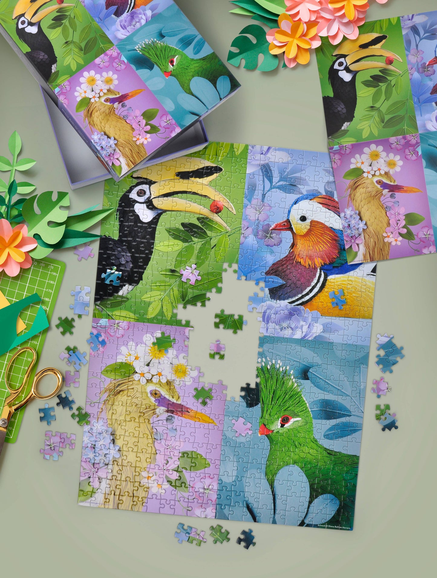 Fred & Friends - Puzzle 500 PC- Diana Beltran Herrera- Wonders of Nature