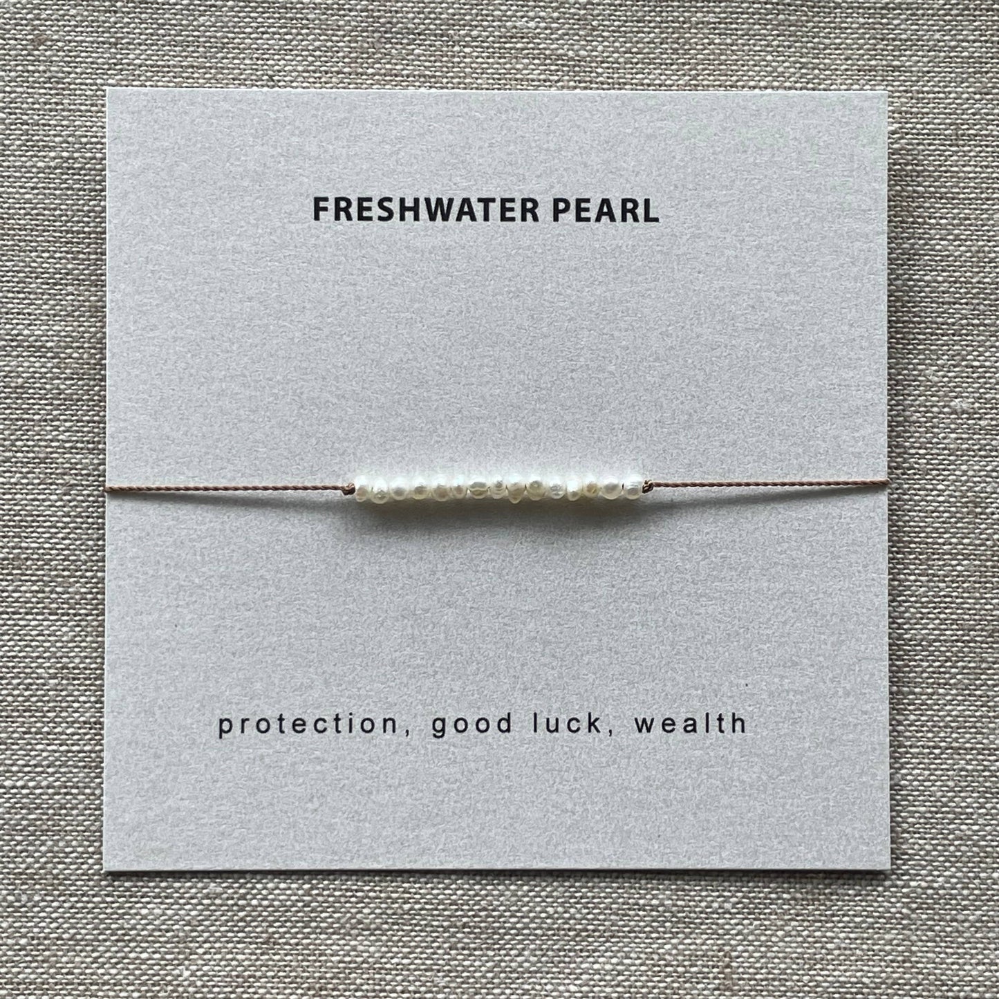 Soulsilk - Freshwater Pearl Bracelet- Wealth