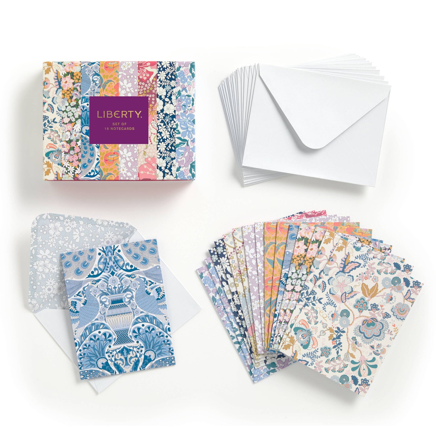Chronicle Books - Liberty Floral Greeting Assortment Notecard Set Volume 2