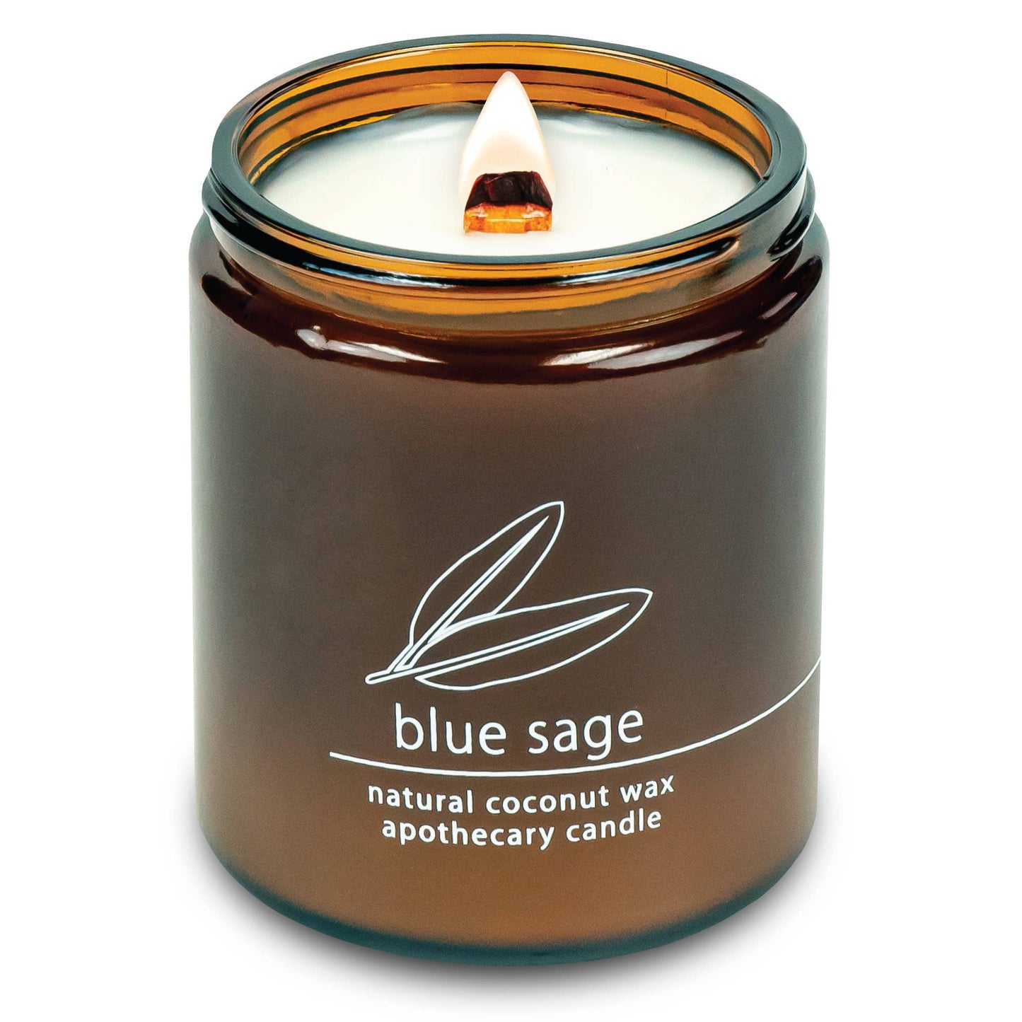 Hemlock Park - 8oz Amber, Blood Orange Sage, Coconut, Lily of the Valley Candle