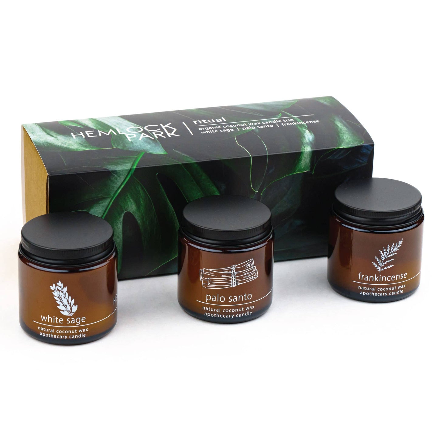Hemlock Park - 4oz Candle Trio