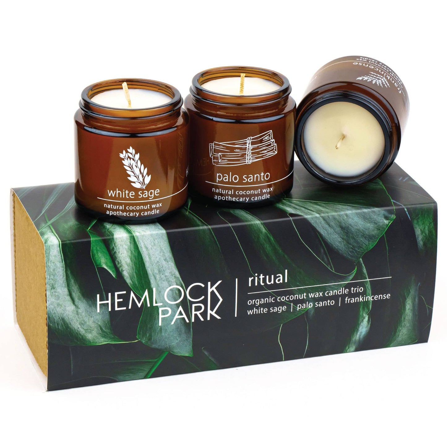 Hemlock Park - 4oz Candle Trio