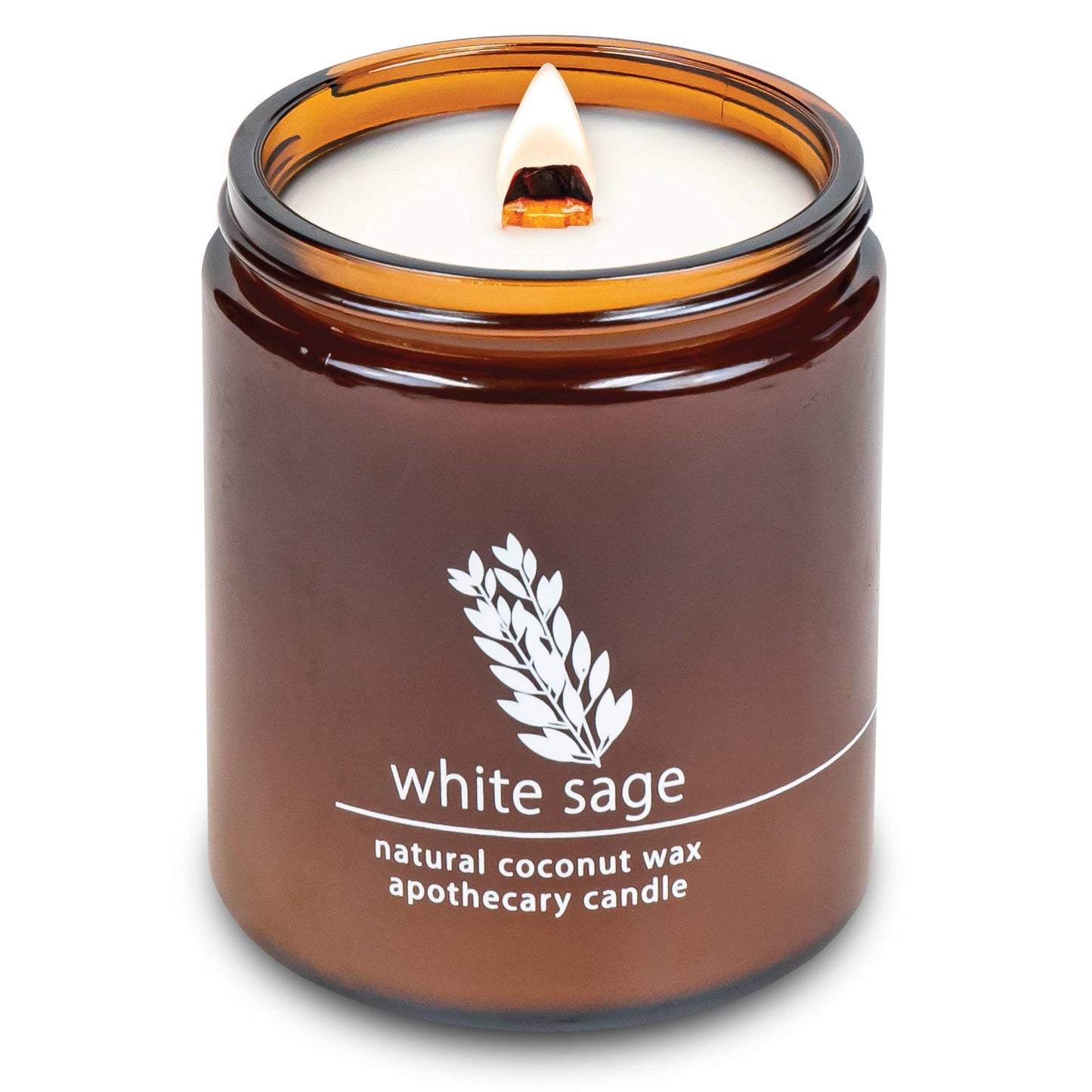 Hemlock Park - 8oz Amber, Blood Orange Sage, Coconut, Lily of the Valley Candle