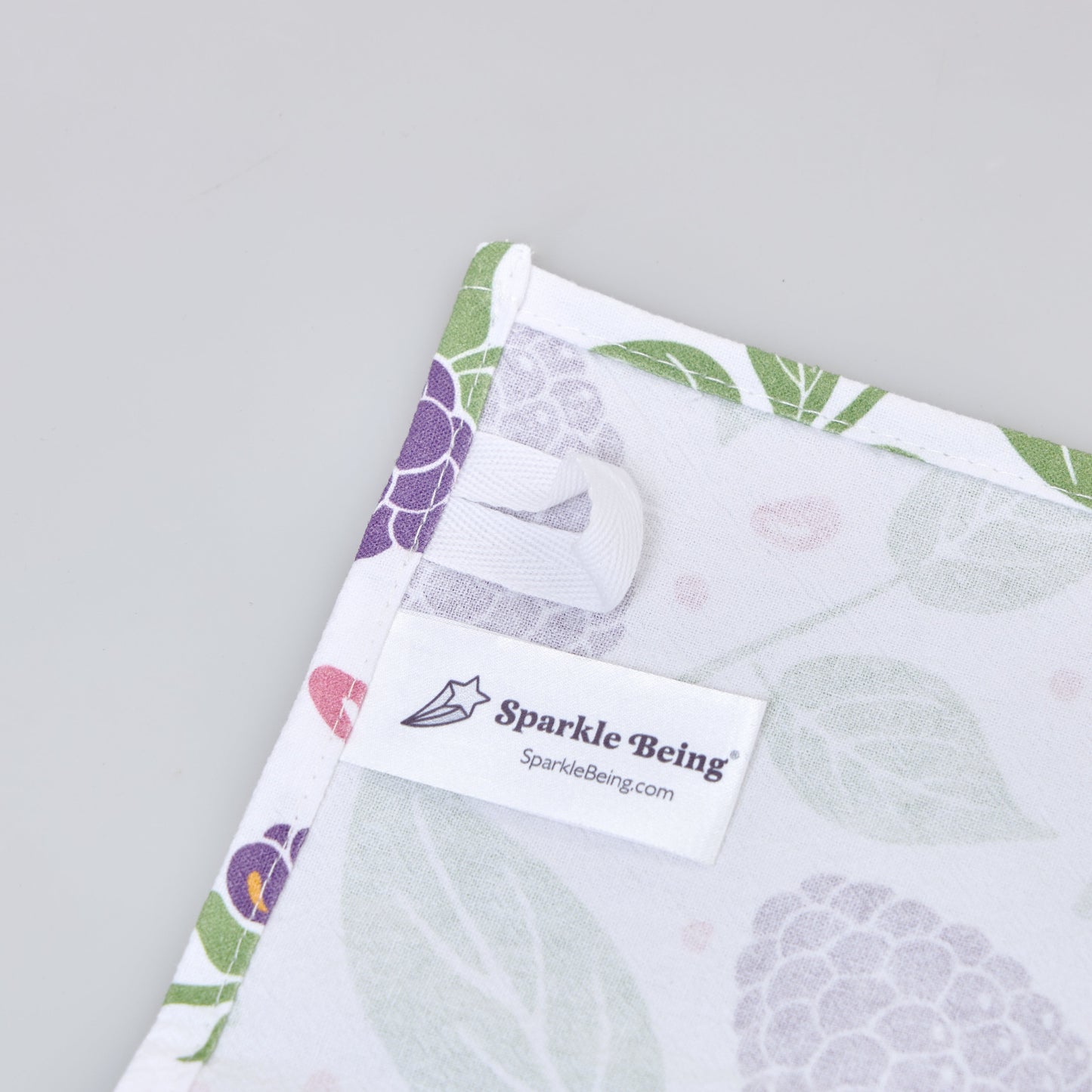 Tea Towels for a Cute Kitchen – Blackberry Harvest (Set of 2) | 100% Cotton, Absorbent & Eco-Friendly