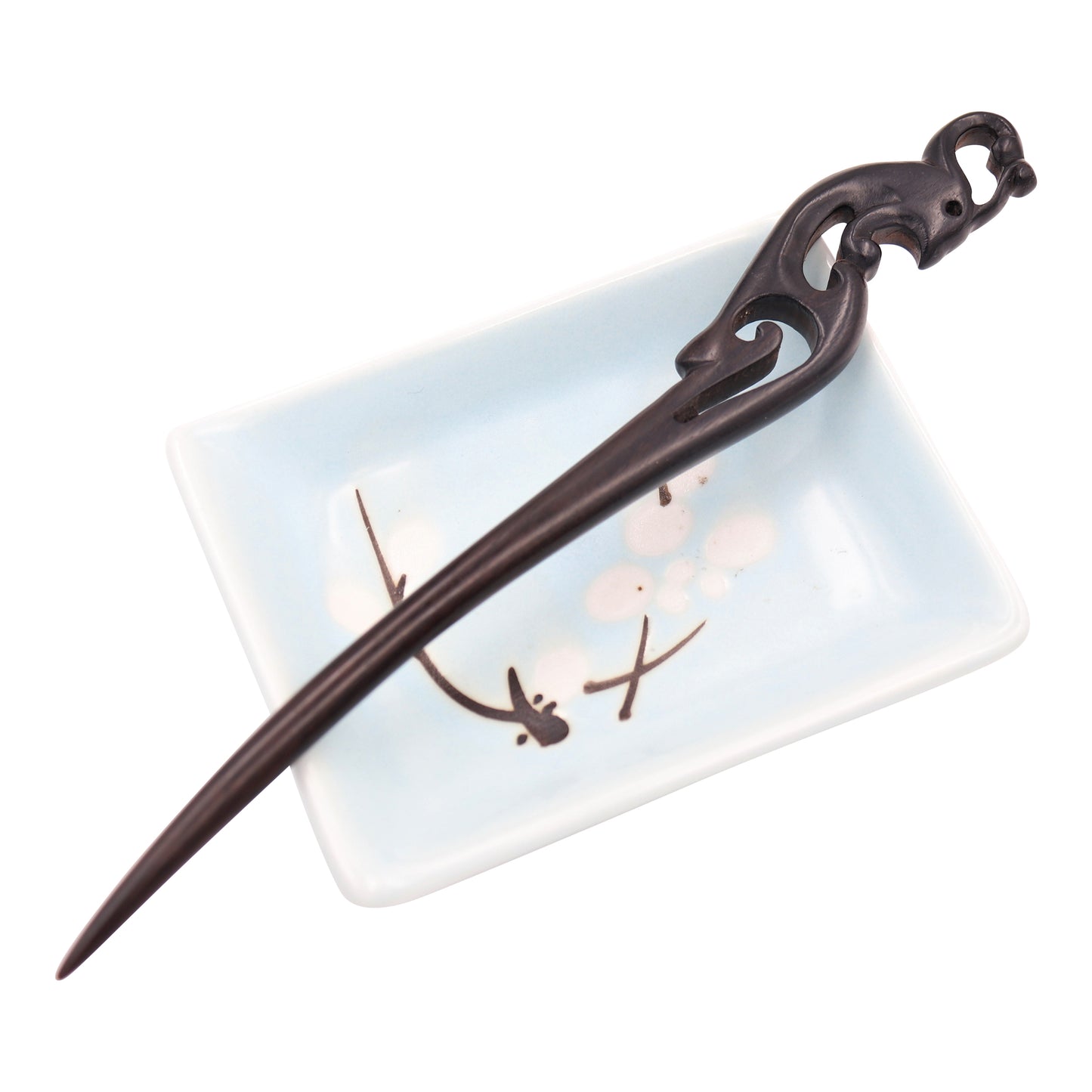 Natural Sandalwood Wood Hair Pin Hair Sticks - Rooster