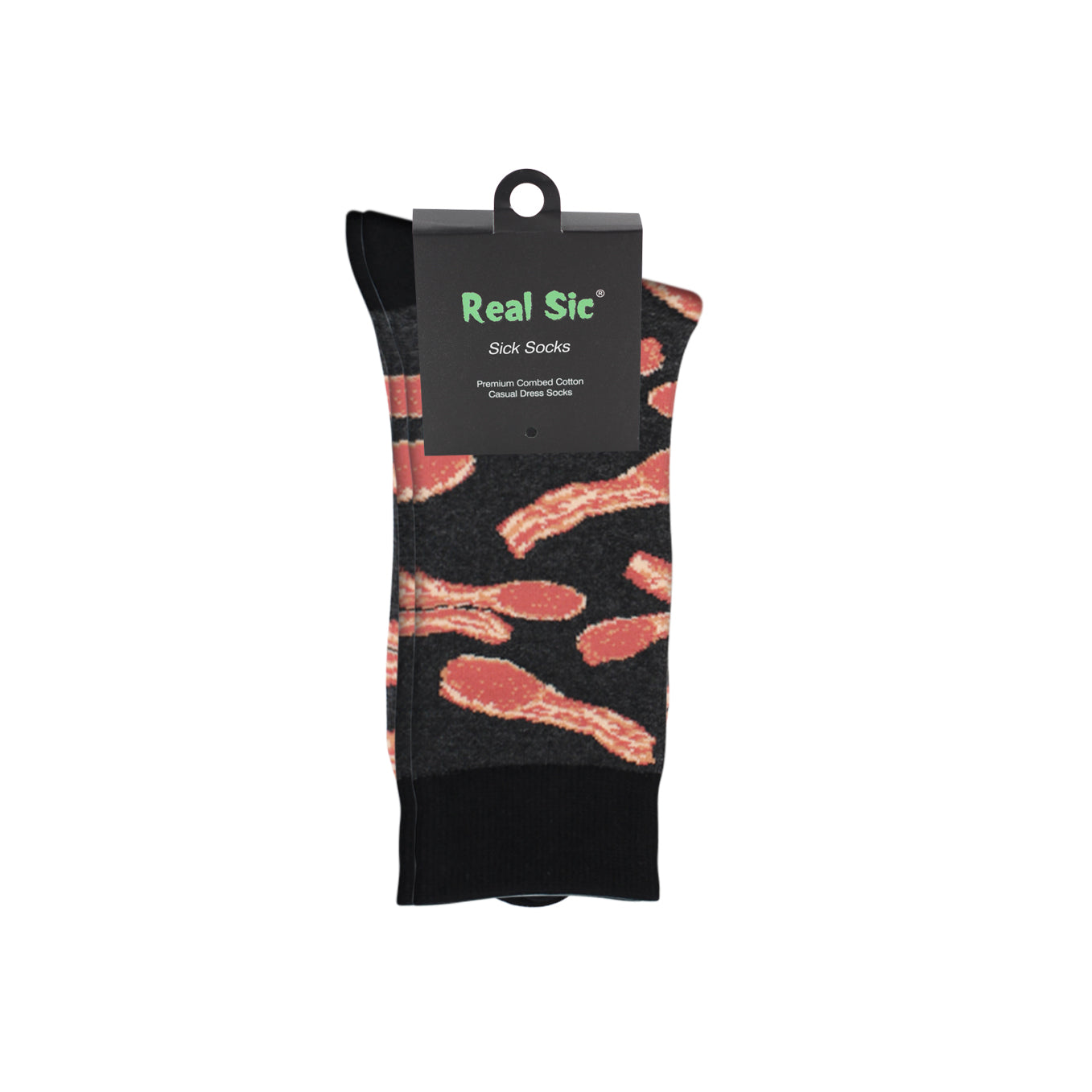 Favorite Foods Casual Socks – Bacon –For Men and Women